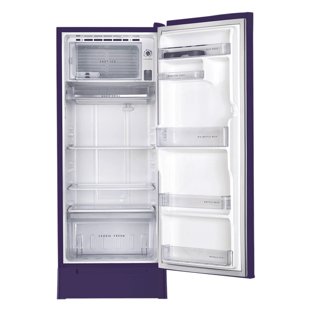 Whirlpool IMPRO 192 Litres 3 Star Direct Cool Single Door Refrigerator with Stabilizer Free Operation (215 IMPRO ROY, Purple) Whirlpool IMPRO 192 Litres 3 Star Direct Cool Single Door Refrigerator with Stabilizer Free Operation (215 IMPRO ROY, Purple)_10