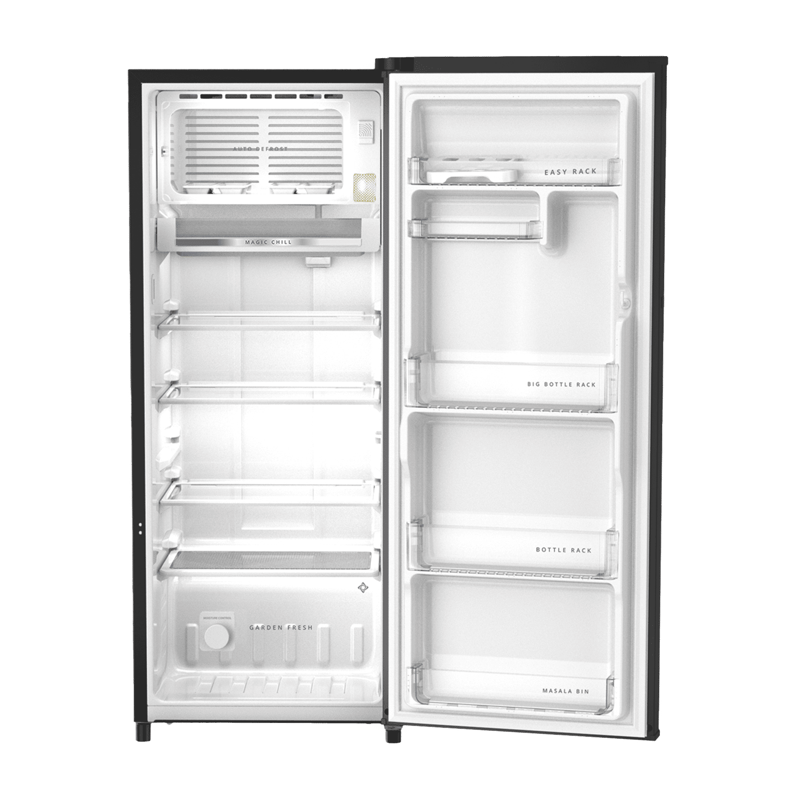 Whirlpool VitaMagic Pro 192 Litres 3 Star Direct Cool Single Door Refrigerator with Stabilizer Free Operation (72601, Alpha Steel) Whirlpool VitaMagic Pro 192 Litres 3 Star Direct Cool Single Door Refrigerator with Stabilizer Free Operation (72601, Alpha Steel)_6