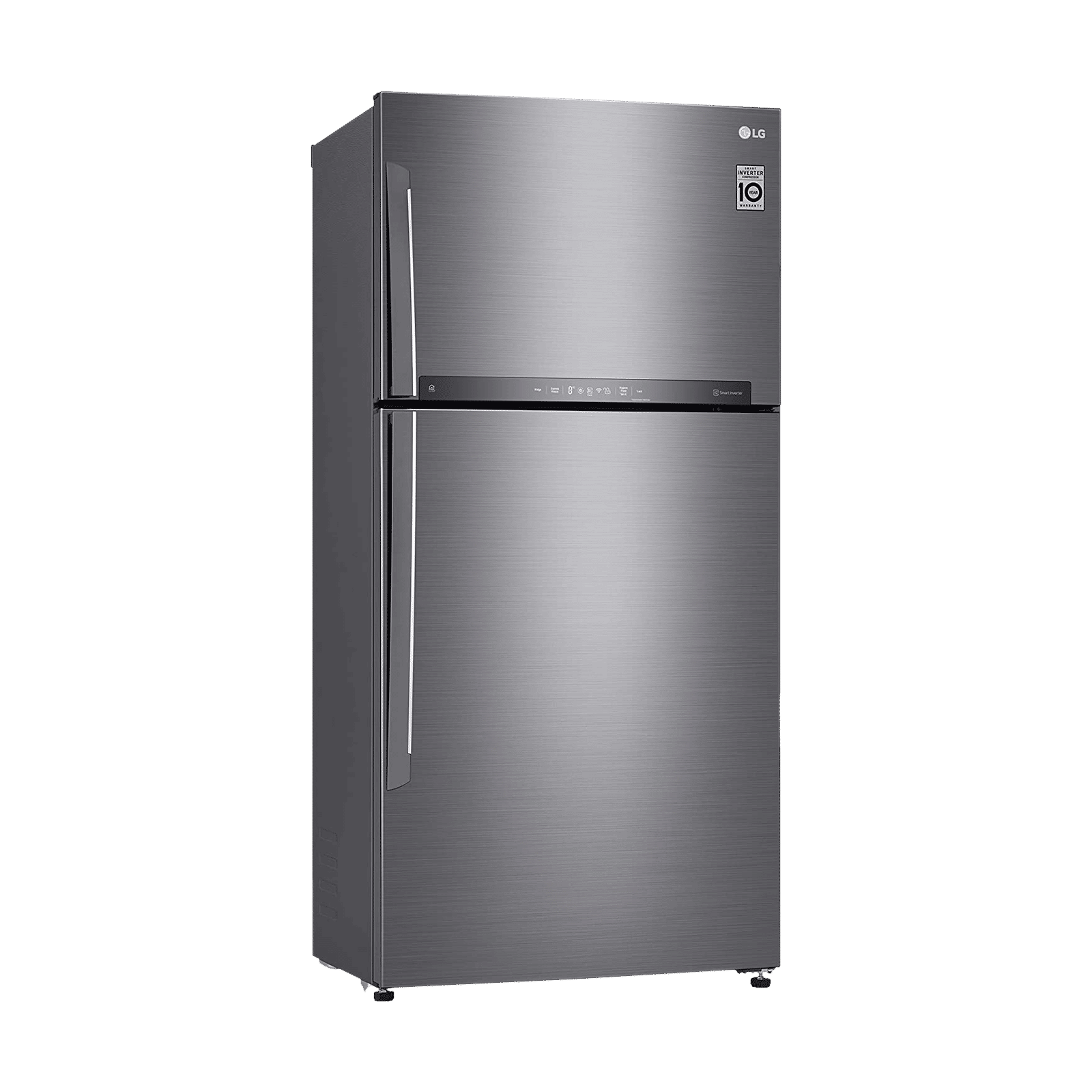 LG 592 Litres 1 Star Frost Free Double Door Refrigerator with Smart Inverter Compressor (GR-H812HLHM, Platinum Silver) LG 592 Litres 1 Star Frost Free Double Door Refrigerator with Smart Inverter Compressor (GR-H812HLHM, Platinum Silver)_15