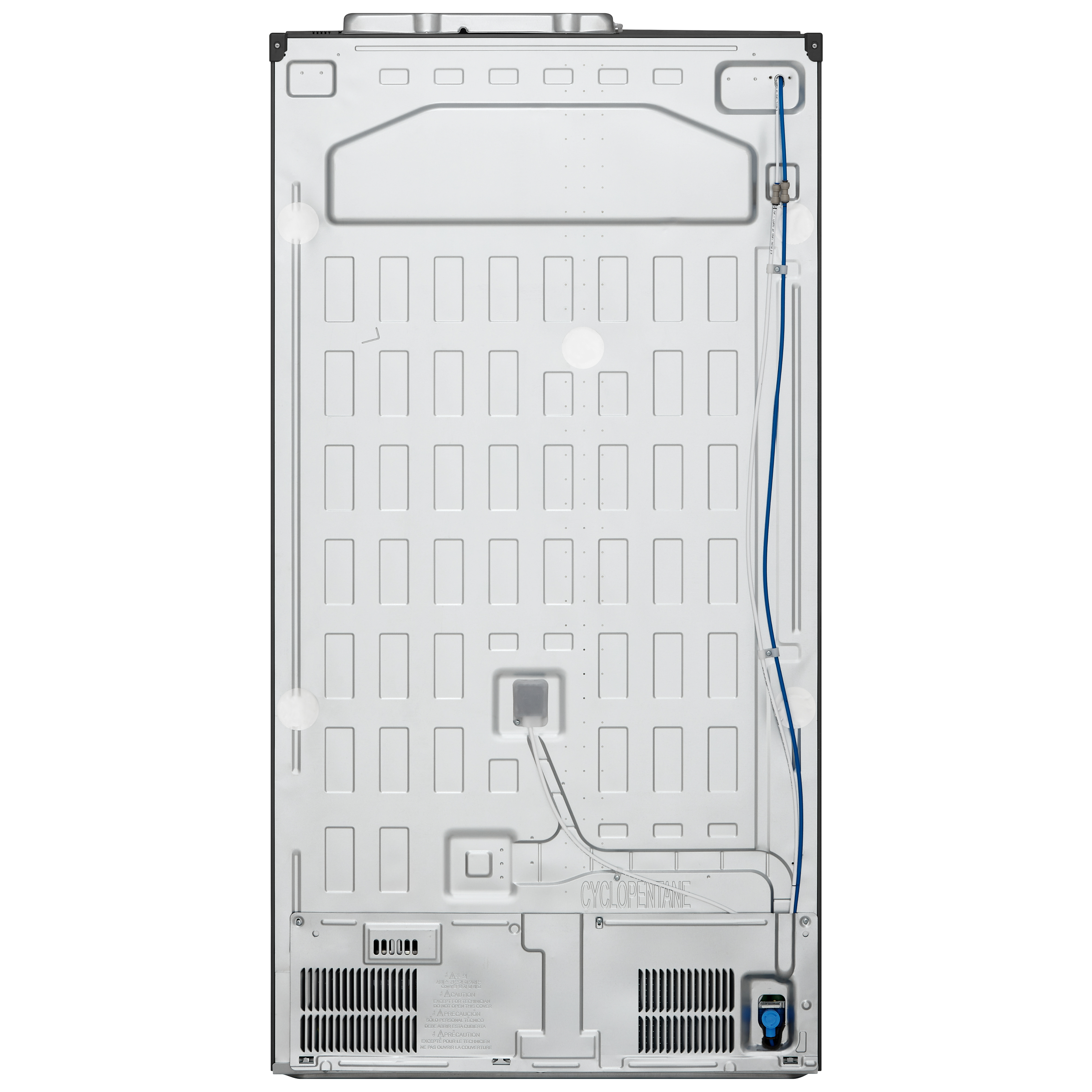 LG 635 Litres 3 Star Frost Free Side by Side Refrigerator with Smart Diagnosis (GL-X257ABSX, Brushed Steel) LG 635 Litres 3 Star Frost Free Side by Side Refrigerator with Smart Diagnosis (GL-X257ABSX, Brushed Steel)_9
