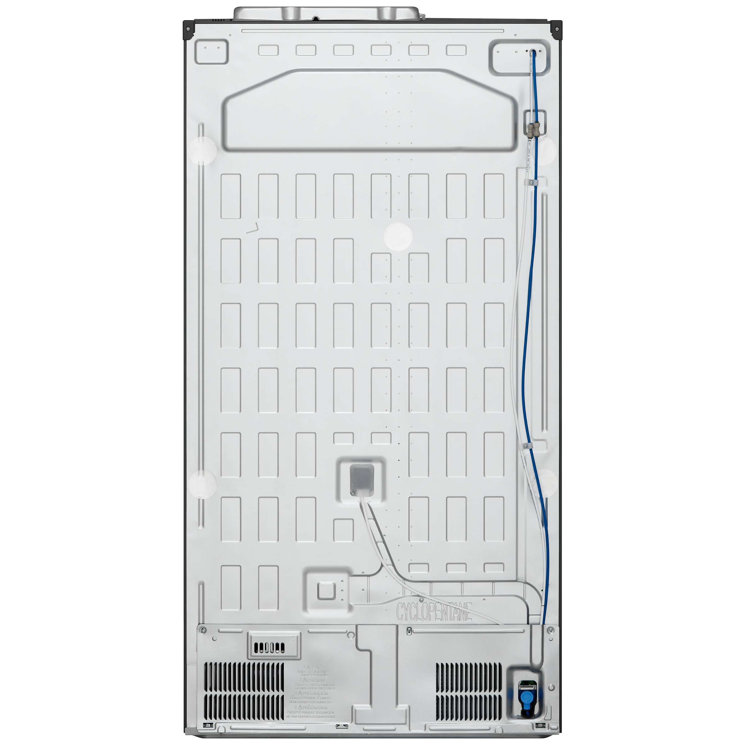 LG 635 Litres Side by Side Refrigerator with Smart Diagnosis (GL-L257CPZX, Shiny Steel) LG 635 Litres Side by Side Refrigerator with Smart Diagnosis (GL-L257CPZX, Shiny Steel)_7
