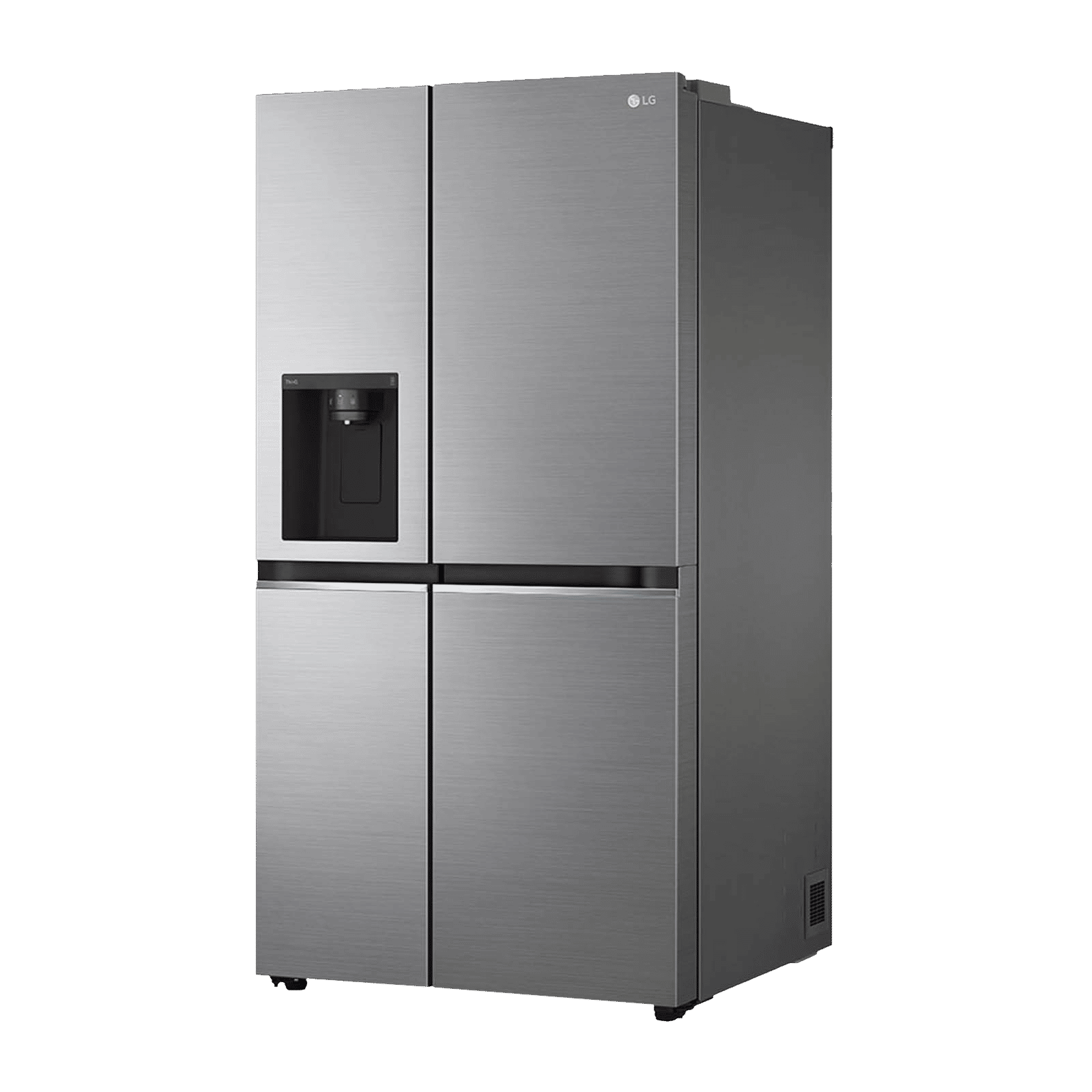 LG 635 Litres Side by Side Refrigerator with Smart Diagnosis (GL-L257CPZX, Shiny Steel) LG 635 Litres Side by Side Refrigerator with Smart Diagnosis (GL-L257CPZX, Shiny Steel)_4