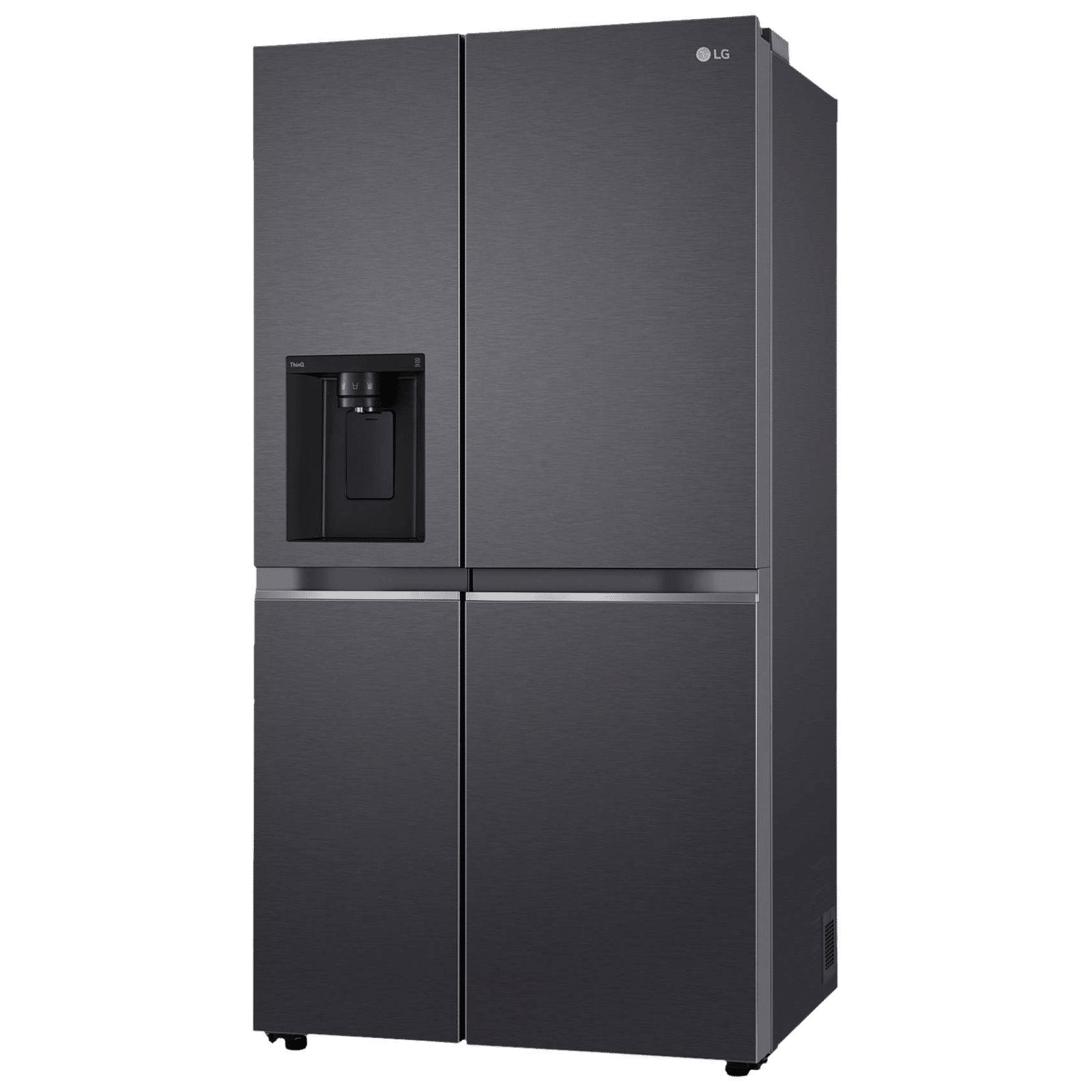 LG 635 Litres 3 Star Frost Free Double Door Smart Wifi Enabled Refrigerator with Deodorizer (GL-L257CMCX, Matt Black) LG 635 Litres 3 Star Frost Free Double Door Smart Wifi Enabled Refrigerator with Deodorizer (GL-L257CMCX, Matt Black)_5
