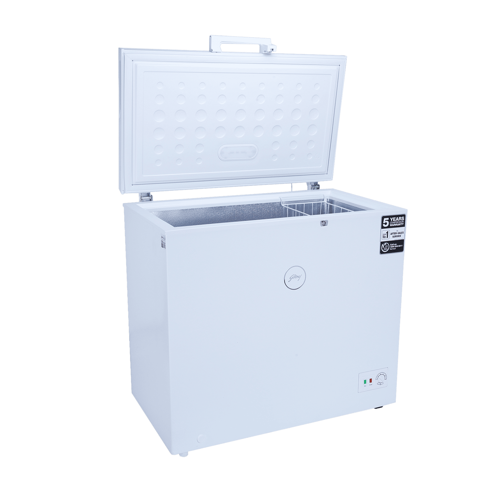 Godrej Slim Series 200 Litres Single Door Deep Freezer (Convertible Technology, DH GCHW 210 R6SHC RW, Royal White)_10