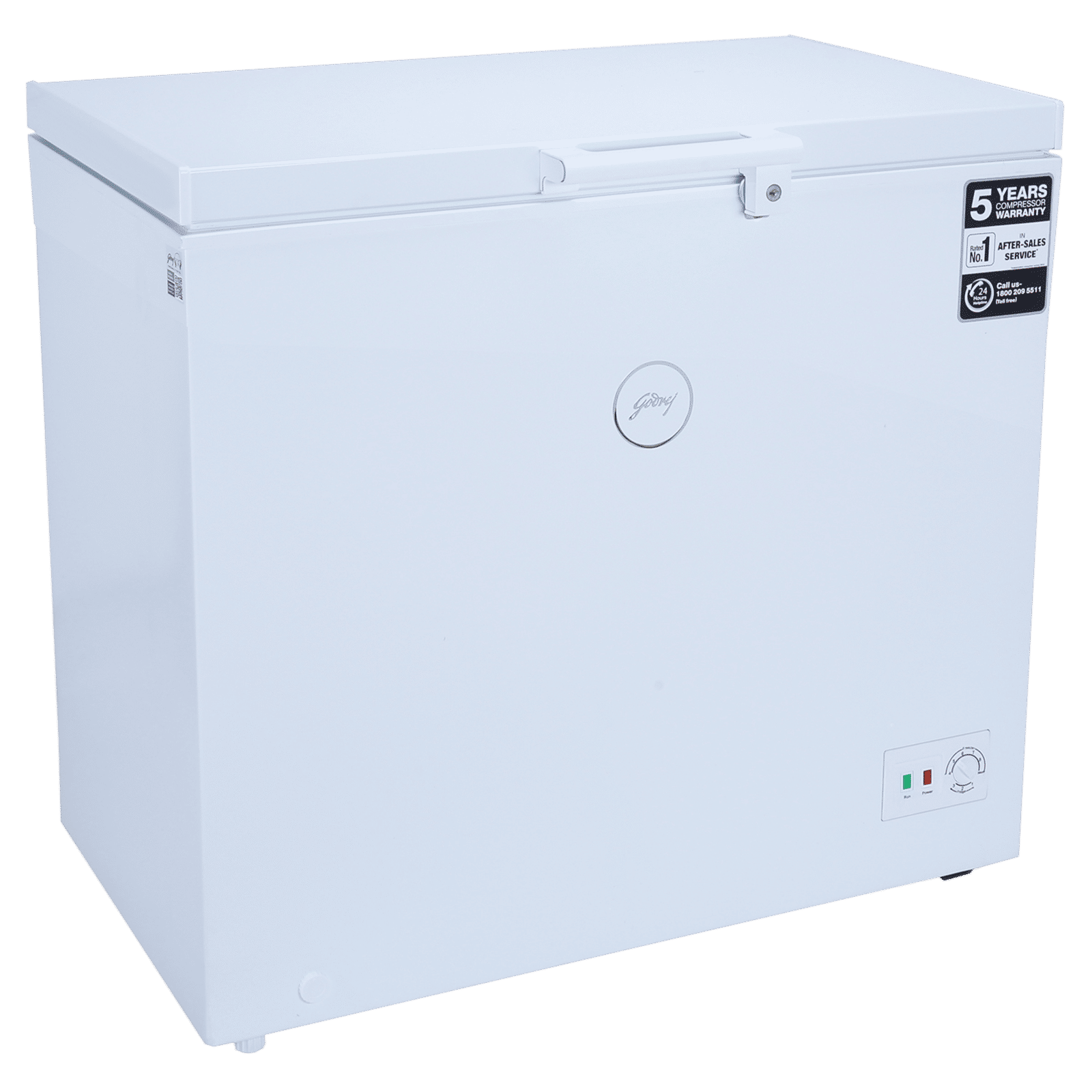 Godrej Slim Series 200 Litres Single Door Deep Freezer (Convertible Technology, DH GCHW 210 R6SHC RW, Royal White)_13