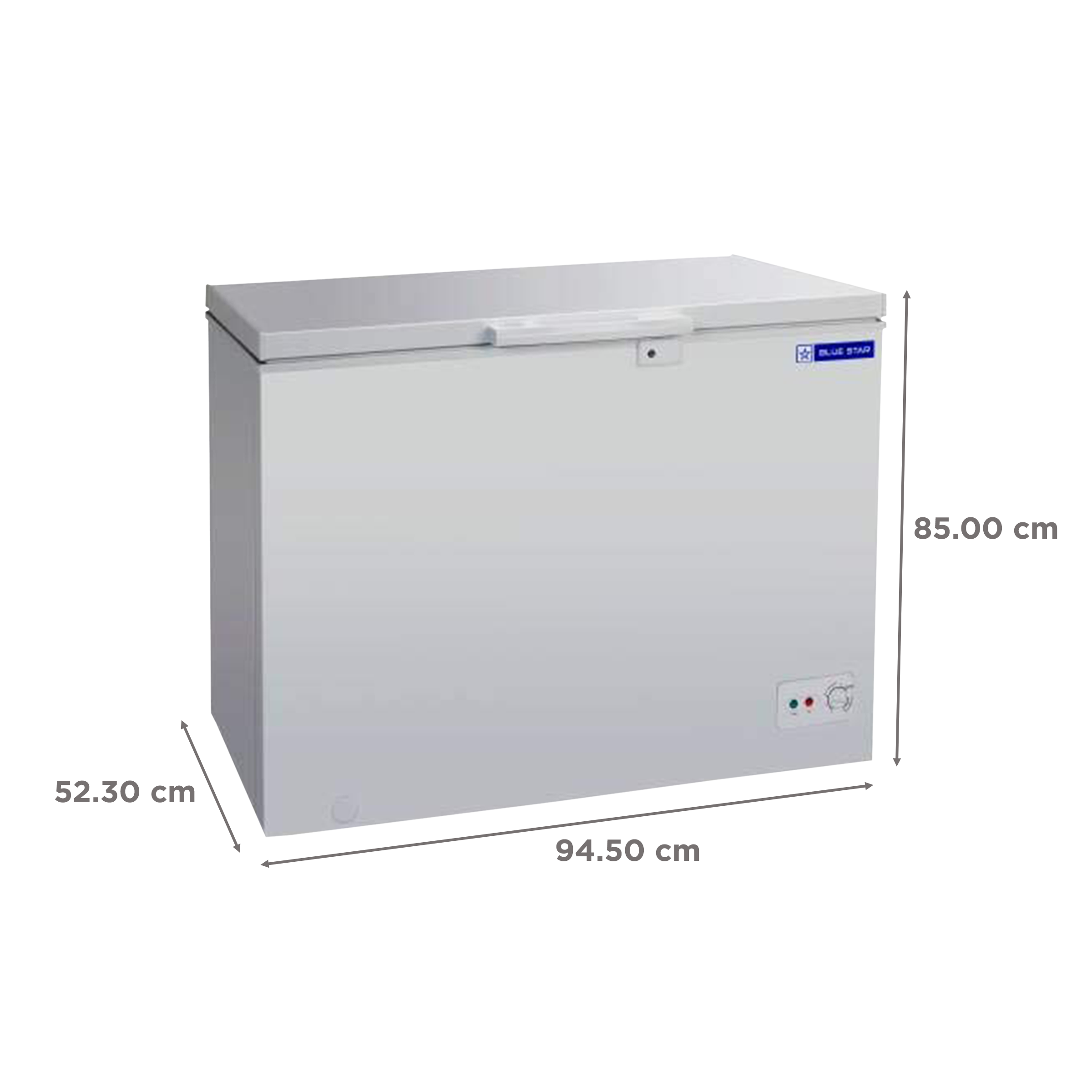 Blue Star 200 Litres Single Door Deep Freezer (Safety Lock, CHFSD200FHSW, White) Blue Star 200 Litres Single Door Deep Freezer (Safety Lock, CHFSD200FHSW, White)_3