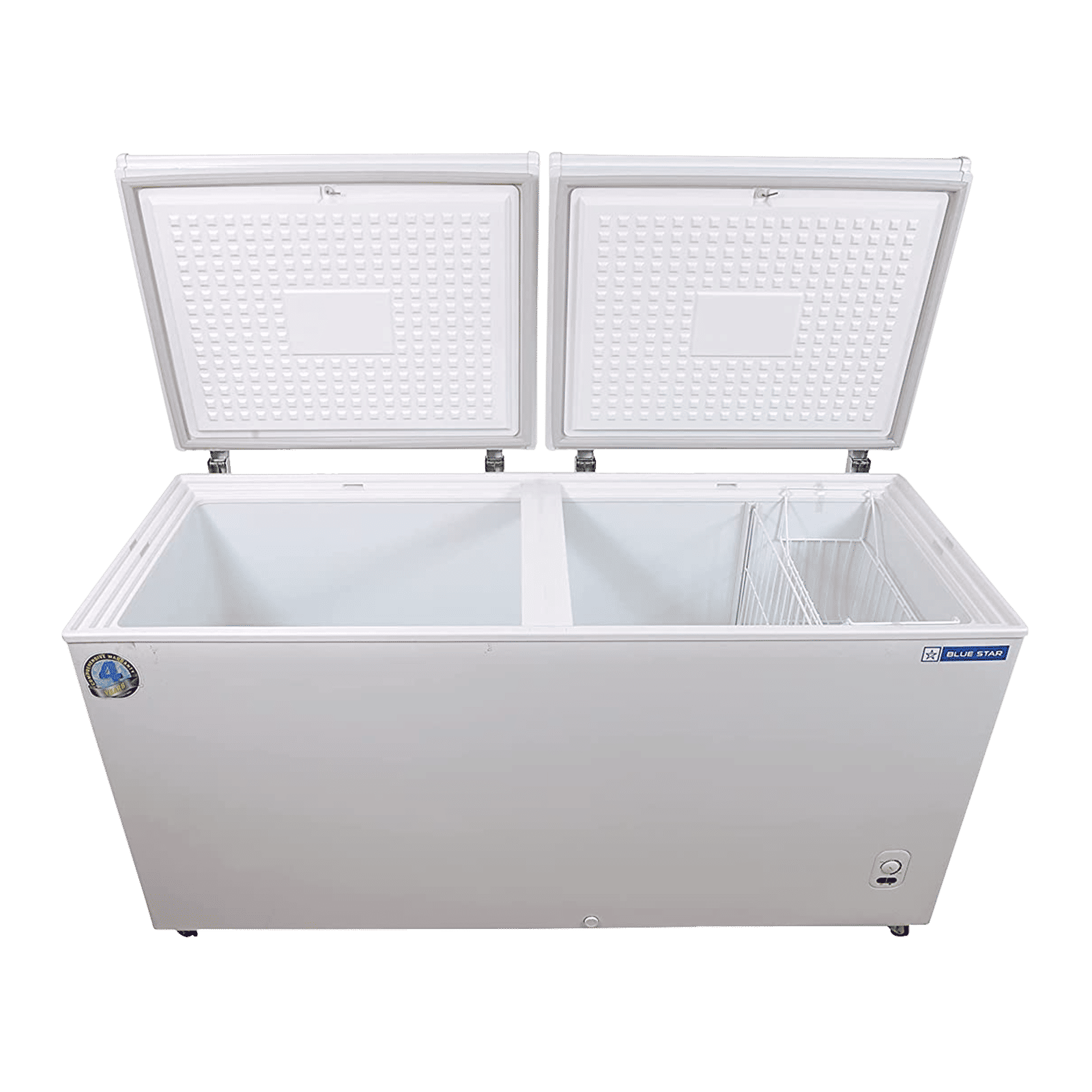 Blue Star 484 Litres Double Door Deep Freezer (Direct Cooling Technology, CHFDD500MGEW, White) Blue Star 484 Litres Double Door Deep Freezer (Direct Cooling Technology, CHFDD500MGEW, White)_1