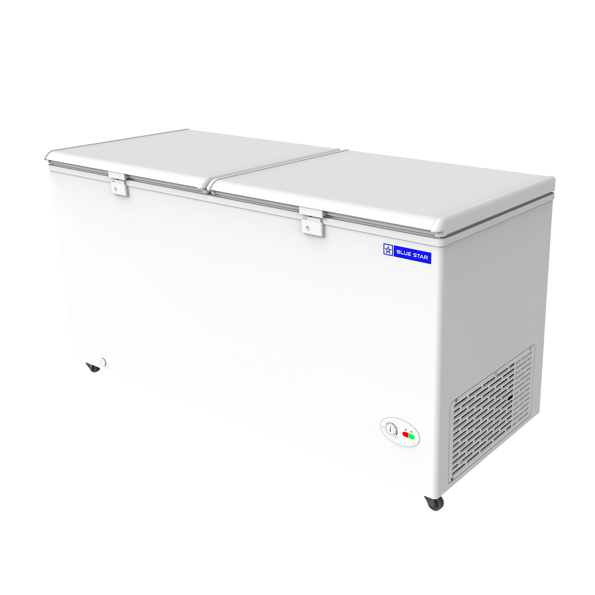 Blue Star 410 Litres Double Door Chest Freezer (Direct Cooling Technology, CF460NEYW, White) Blue Star 410 Litres Double Door Chest Freezer (Direct Cooling Technology, CF460NEYW, White)_2