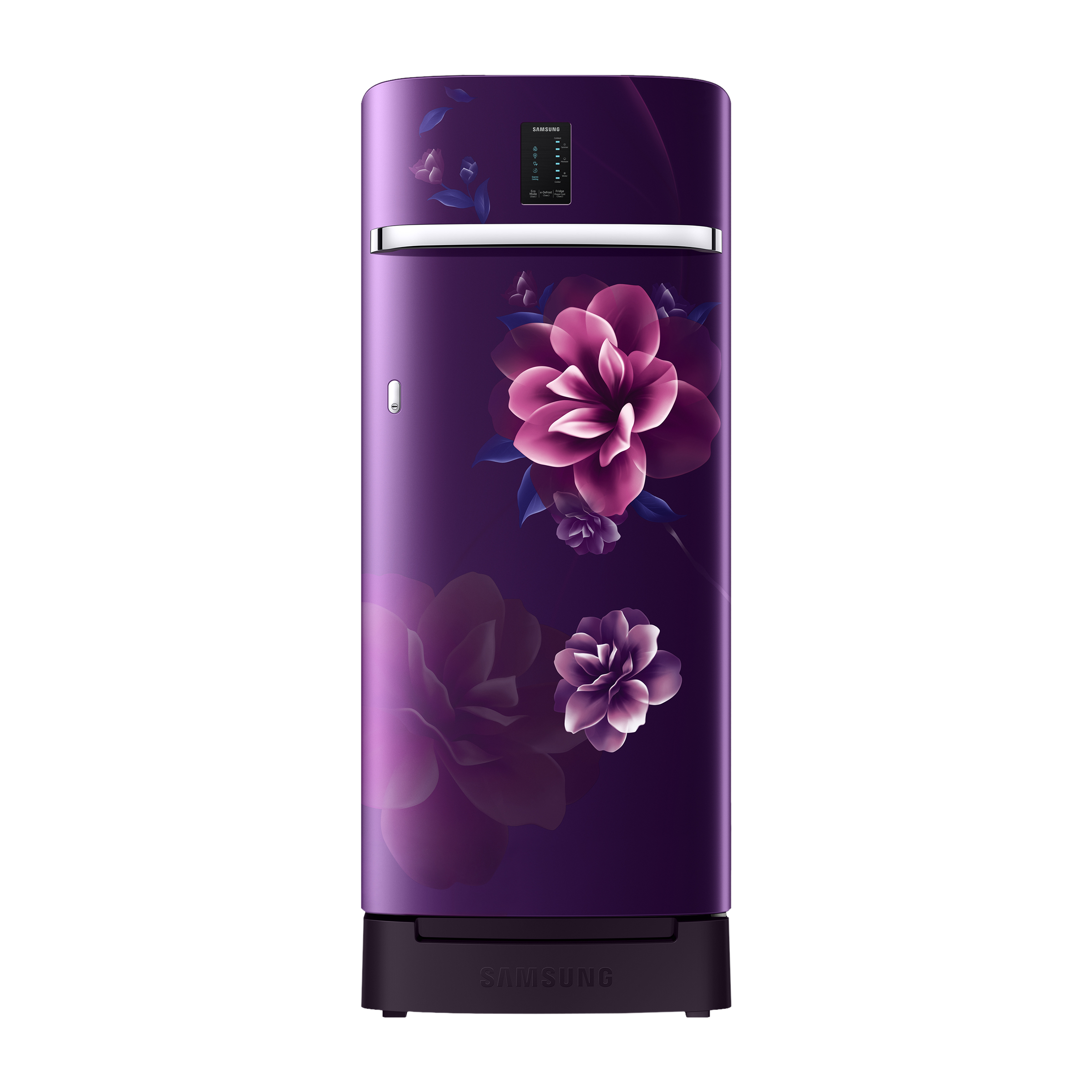 SAMSUNG 215 Litres 3 Star Direct Cool Single Door Refrigerator with Stabilizer Free Operation (RR23C2F23CR/HL, Camellia Purple) SAMSUNG 215 Litres 3 Star Direct Cool Single Door Refrigerator with Stabilizer Free Operation (RR23C2F23CR/HL, Camellia Purple)_1