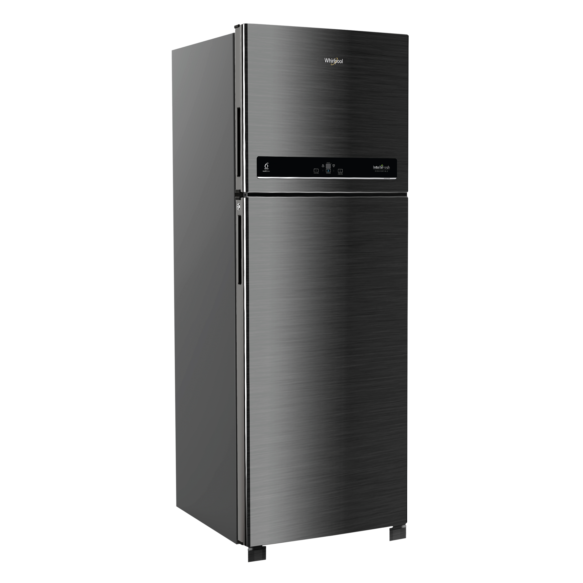 Whirlpool Intellifresh 411 Litres 2 Star Frost Free Double Door Convertible Refrigerator with Stabilizer Free Operation (IF INV CNV PLATINA, Grey)_8