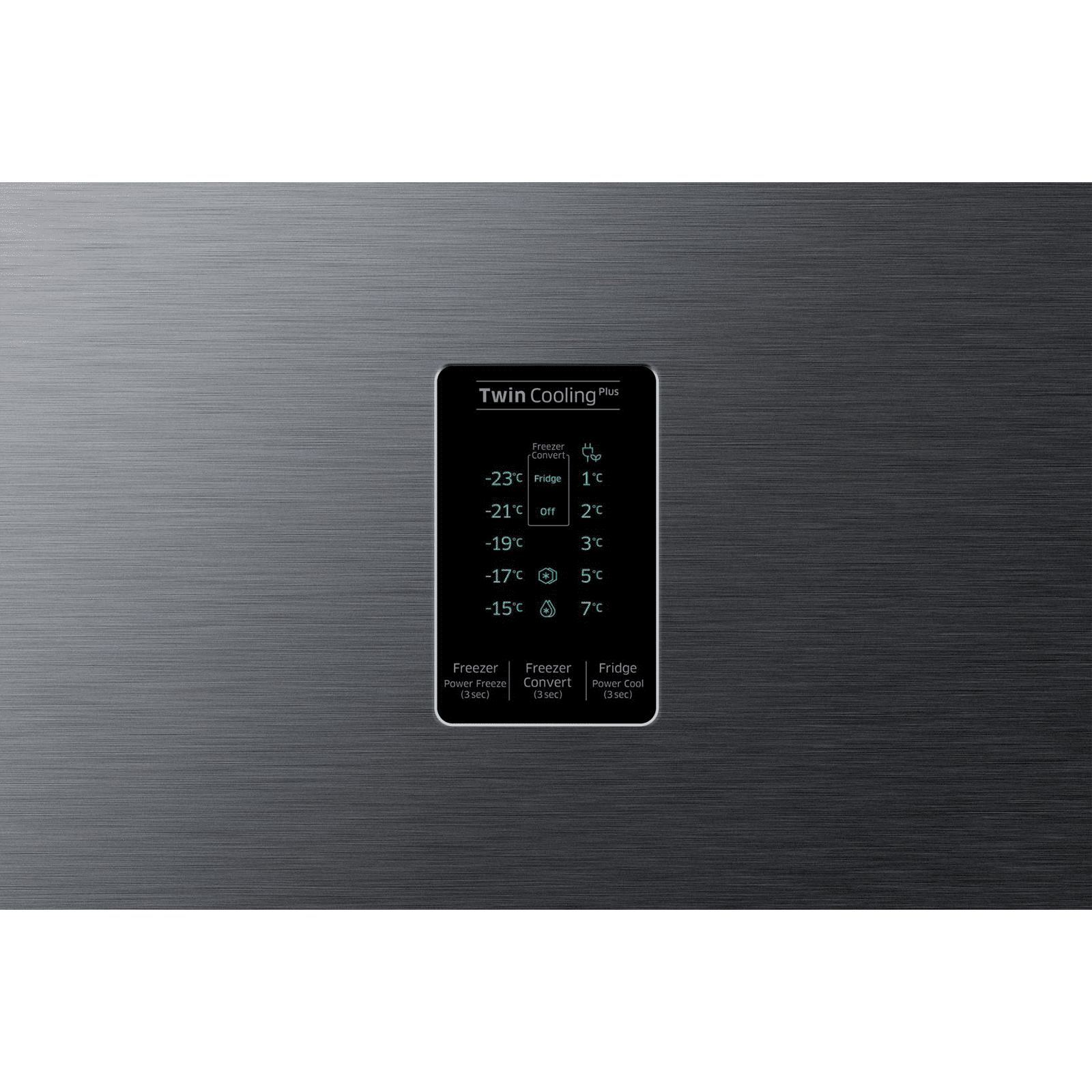SAMSUNG 301 Litres 2 Star Frost Free Double Door Convertible Refrigerator with Deodorizing Filter (RT34C4522BX/HL, Luxe Black)_10