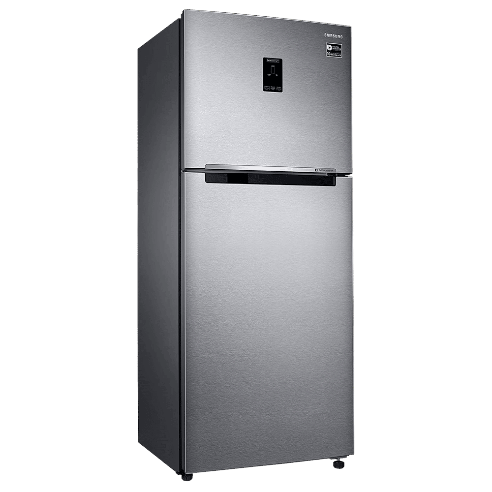 SAMSUNG 363 Litres 2 Star Frost Free Double Door Convertible Refrigerator with Digital Inverter Compressor (RT39C5532SL/HL, Real Stainless)_11