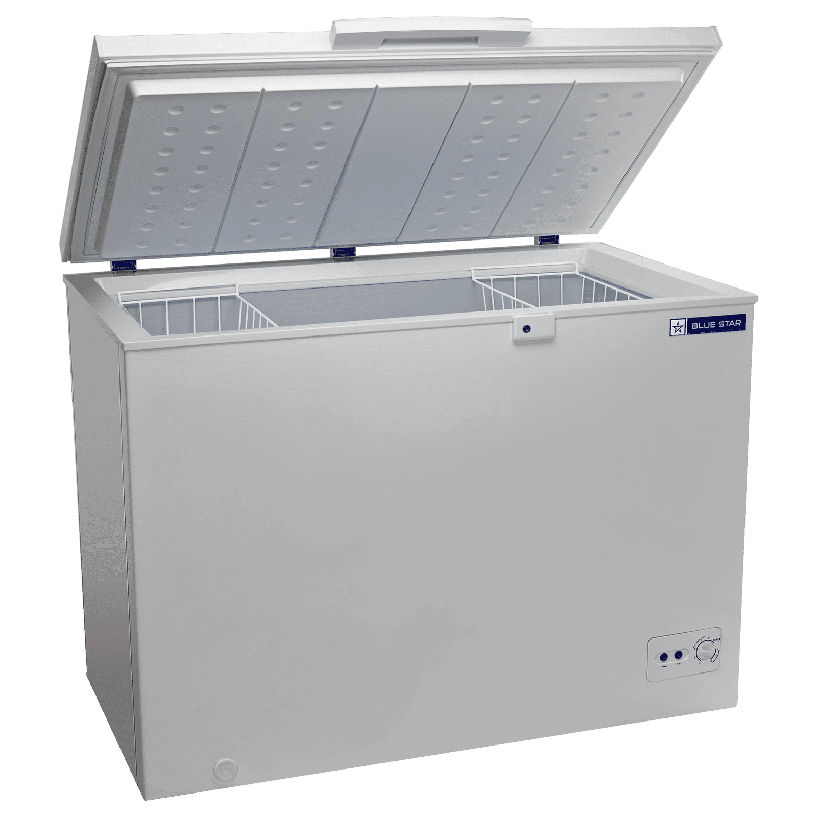Blue Star 192 Litres 4 Star Single Door Deep Freezer (Direct Cooling Technology, CF4-225DSW, White) Blue Star 192 Litres 4 Star Single Door Deep Freezer (Direct Cooling Technology, CF4-225DSW, White)_4