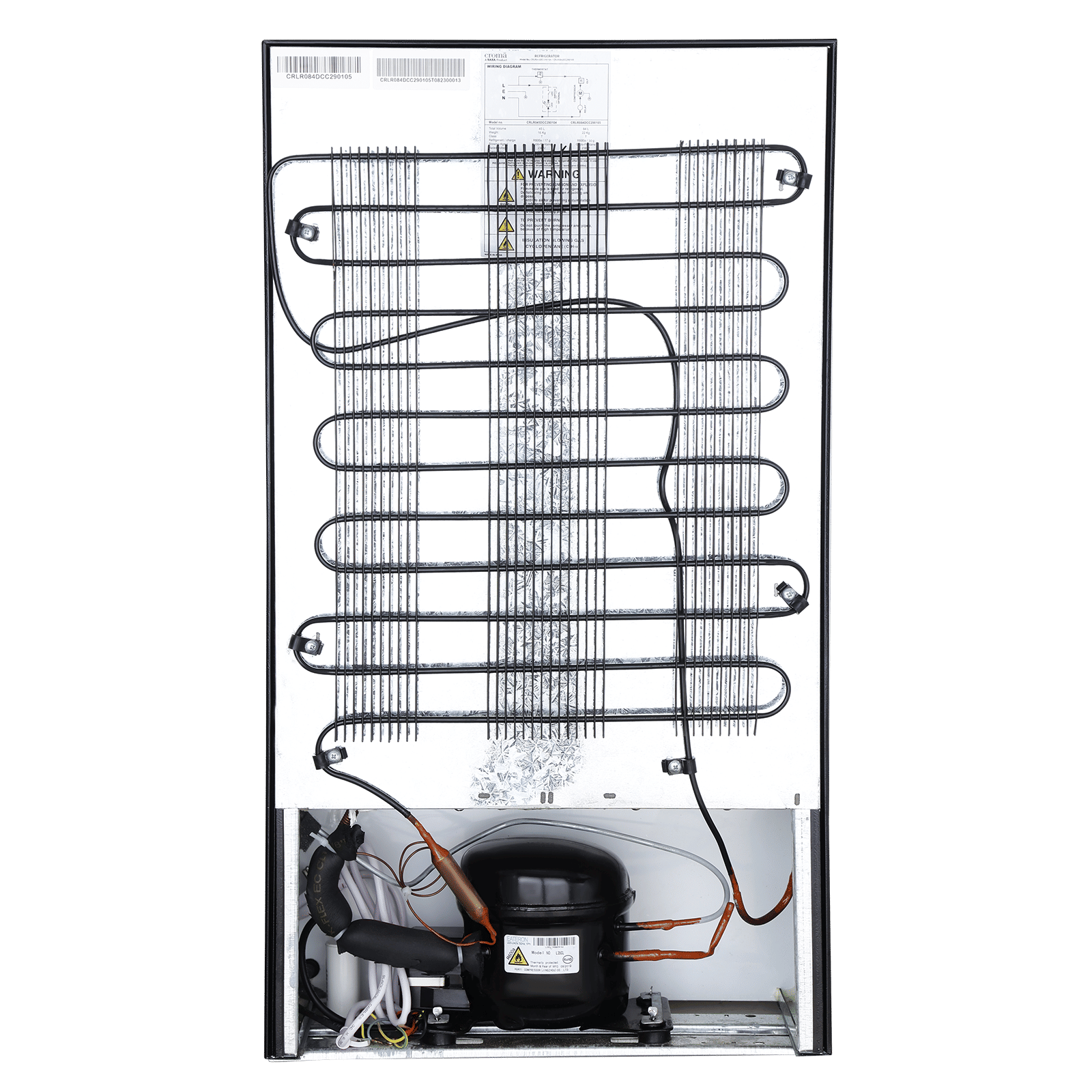 Croma 84 Litres 2 Star Direct Cool Single Door Refrigerator with Reversible Door ( Black)_14