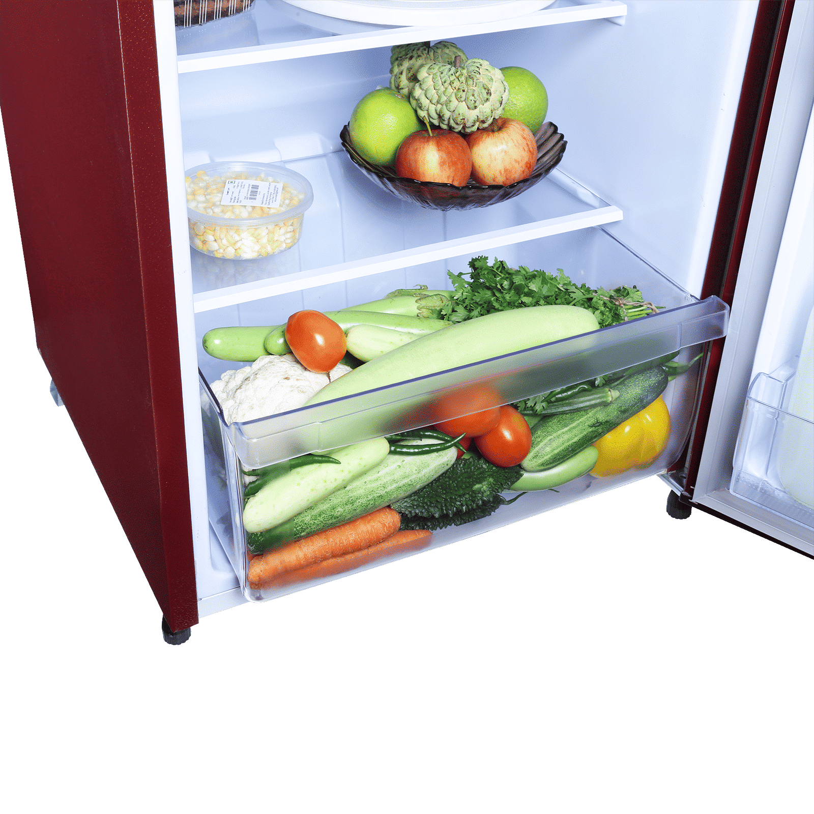 Croma 183 Litres 2 Star Direct Cool Single Door Refrigerator with Anti-Fungal Door Gasket ( Rosalind Wine)_14