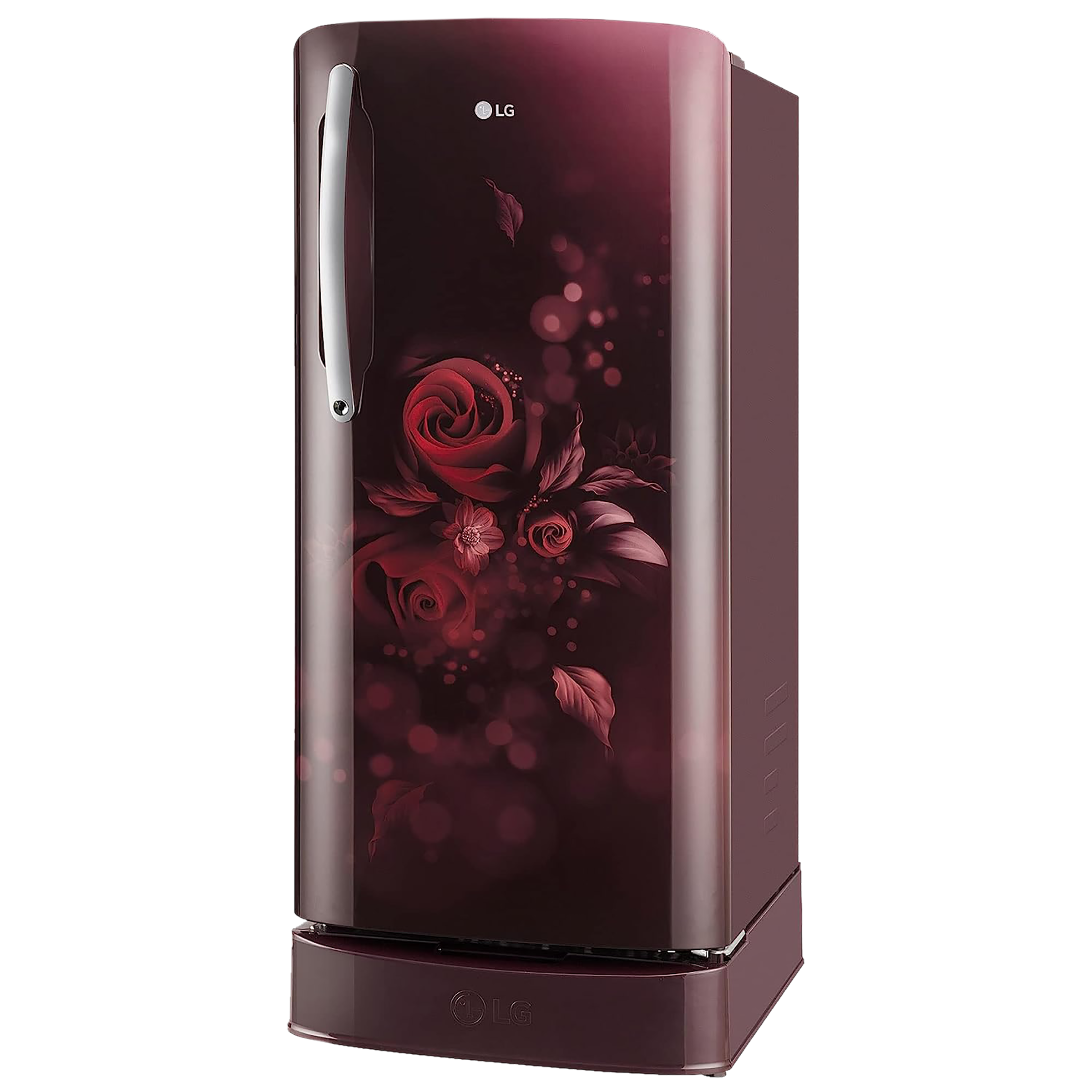 LG 201 Litres 5 Star Direct Cool Single Door Refrigerator with Antibacterial Gasket (GL-D211HSEZ, Scarlet Euphoria)_4