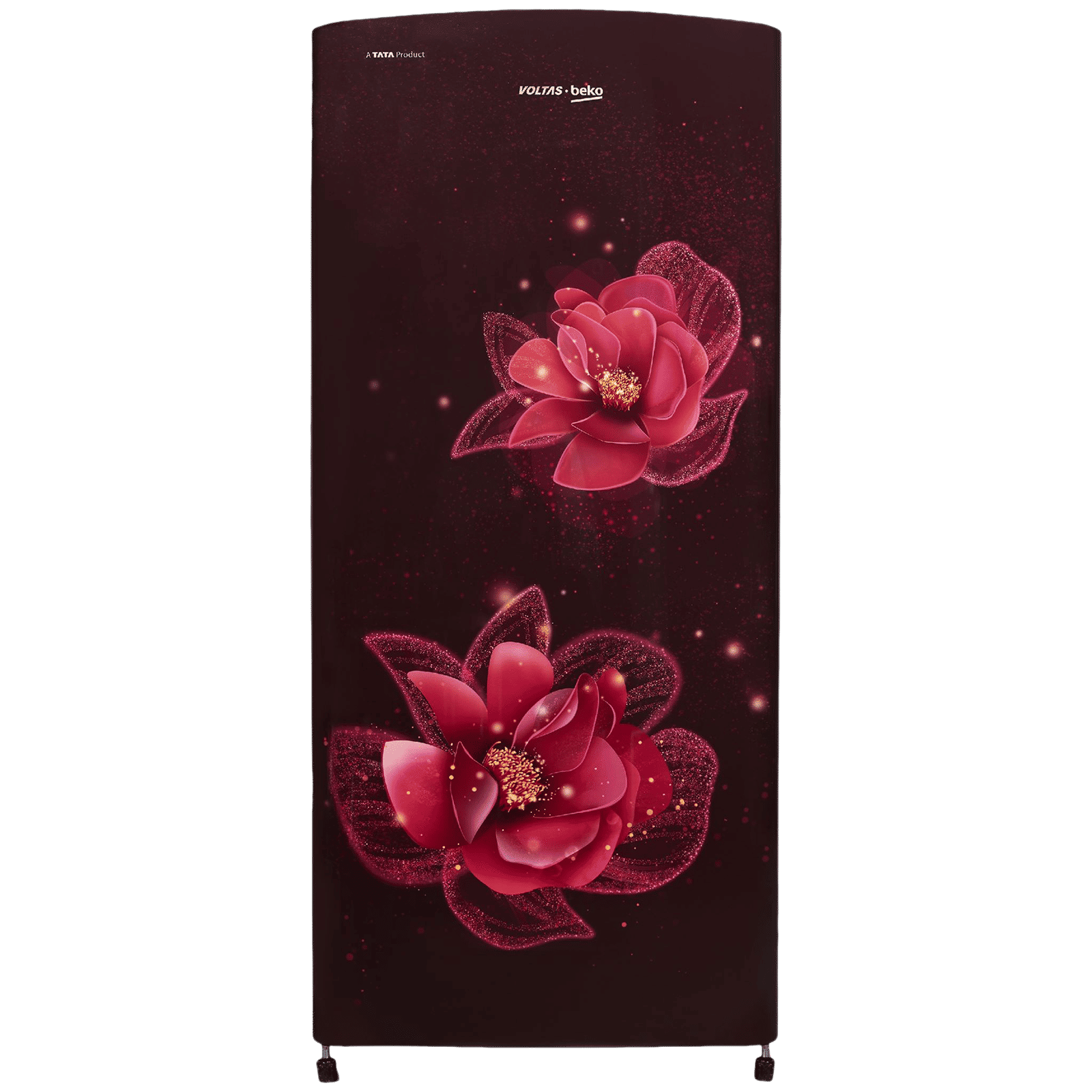VOLTAS beko 183 Litres 2 Star Direct Cool Single Door Refrigerator with Reciprocating Compressor (RDC215D / S0RFR0M0, Fressia Ruby) VOLTAS beko 183 Litres 2 Star Direct Cool Single Door Refrigerator with Reciprocating Compressor (RDC215D / S0RFR0M0, Fressia Ruby)_1