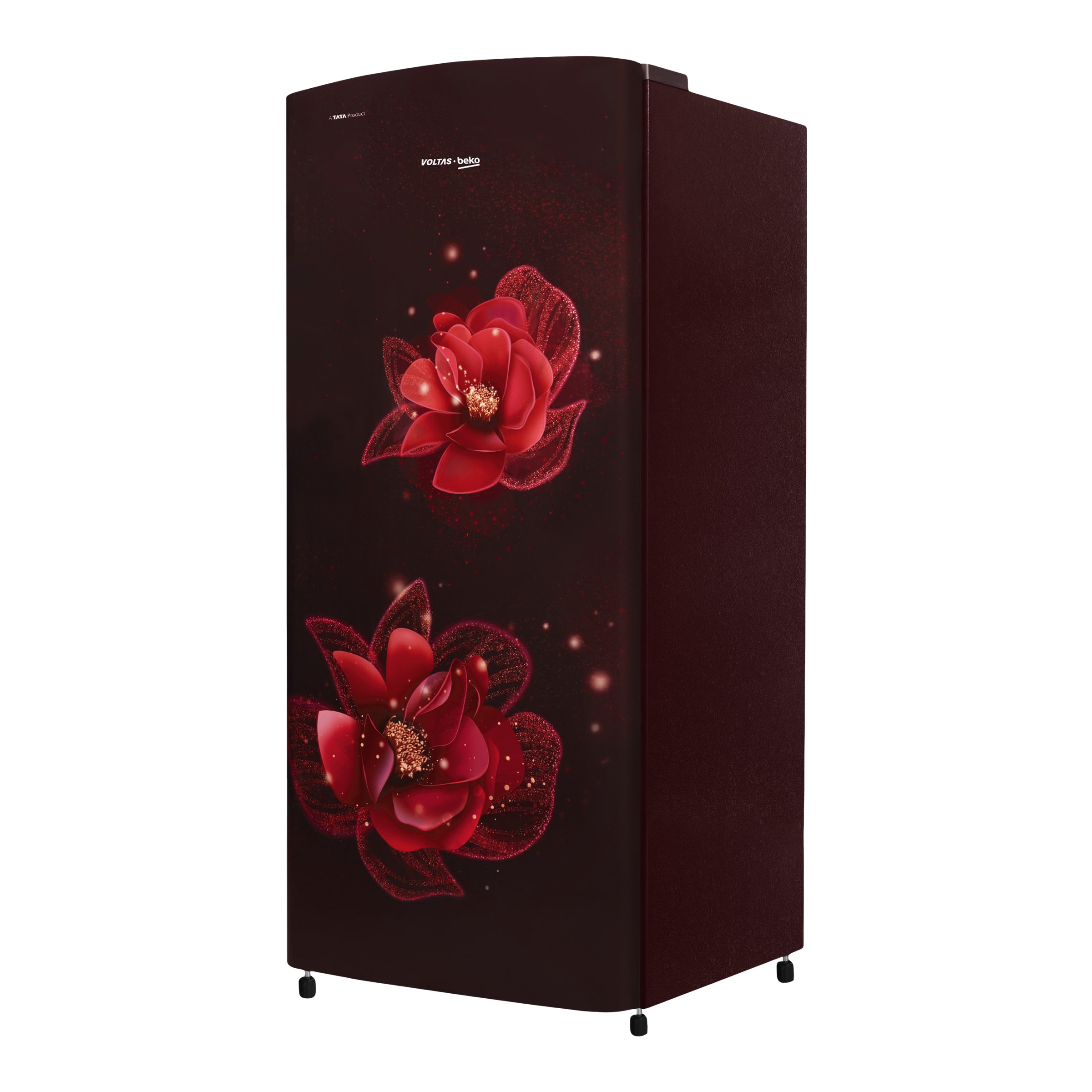 VOLTAS beko 183 Litres 3 Star Direct Cool Single Door Refrigerator with Reciprocating Compressor (RDC215C / S0WFR0M0, Fressia Wine) VOLTAS beko 183 Litres 3 Star Direct Cool Single Door Refrigerator with Reciprocating Compressor (RDC215C / S0WFR0M0, Fressia Wine)_4