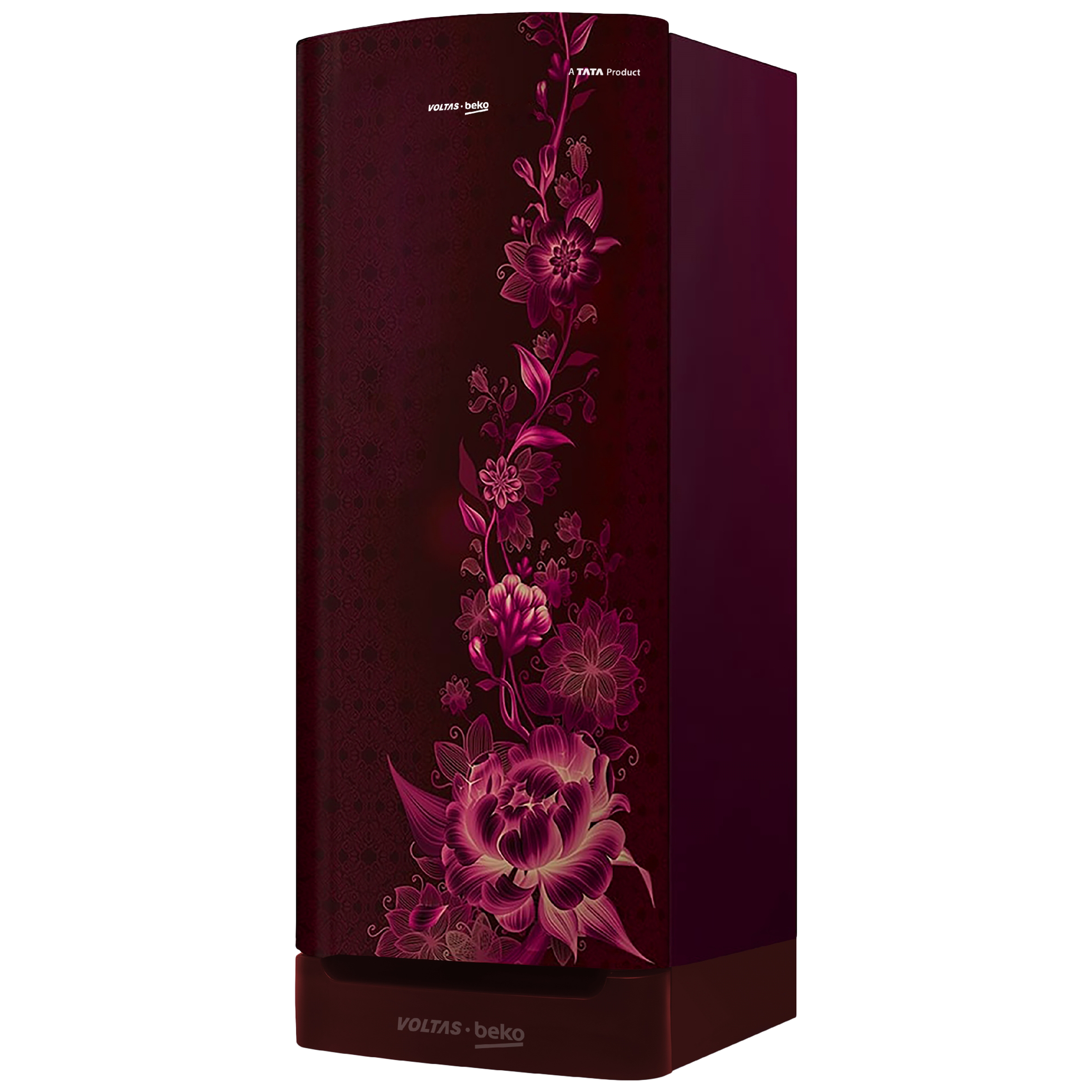 VOLTAS beko 183 Litres 5 Star Direct Cool Single Door Refrigerator with Reciprocating Compressor (RDC215A / W0VWR0M0, Vivi Wine) VOLTAS beko 183 Litres 5 Star Direct Cool Single Door Refrigerator with Reciprocating Compressor (RDC215A / W0VWR0M0, Vivi Wine)_4