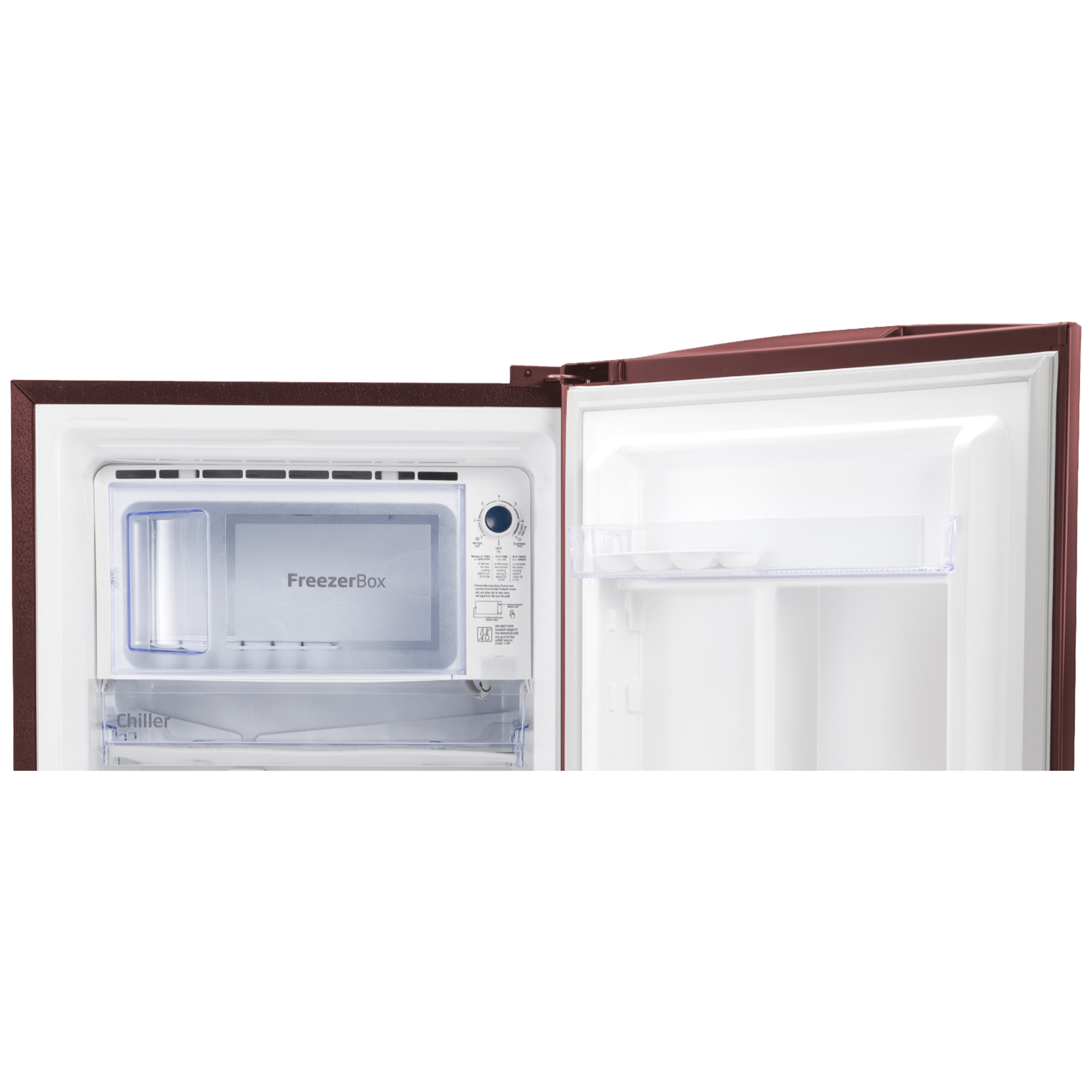 VOLTAS beko 183 Litres 5 Star Direct Cool Single Door Refrigerator with Reciprocating Compressor (RDC215A / W0VWR0M0, Vivi Wine) VOLTAS beko 183 Litres 5 Star Direct Cool Single Door Refrigerator with Reciprocating Compressor (RDC215A / W0VWR0M0, Vivi Wine)_7