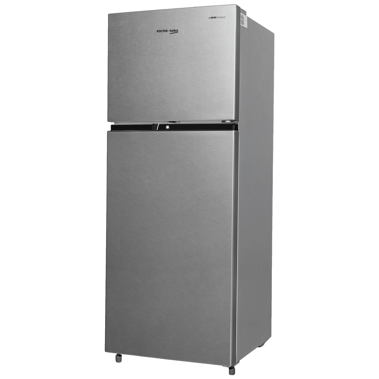 VOLTAS beko 228 Litres 2 Star Frost Free Double Door Refrigerator with Reciprocating Compressor (RFF265D/W0XIR0I000, Brushed Silver) VOLTAS beko 228 Litres 2 Star Frost Free Double Door Refrigerator with Reciprocating Compressor (RFF265D/W0XIR0I000, Brushed Silver)_4