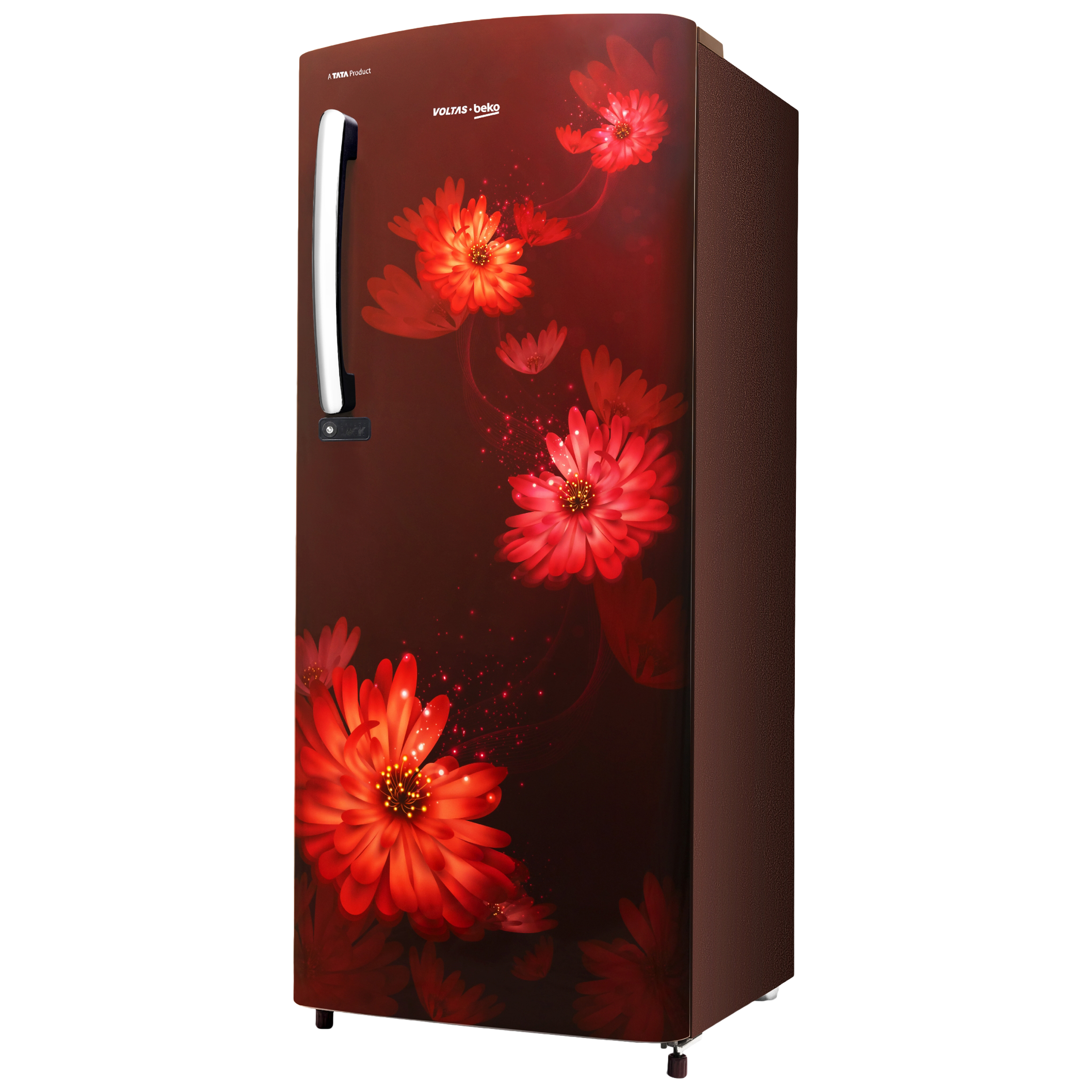 VOLTAS beko 173 Litres 3 Star Direct Cool Single Door Refrigerator with Stabilizer Free Operation (RDC245C / W0DWE0M0, Dahlia Wine) VOLTAS beko 173 Litres 3 Star Direct Cool Single Door Refrigerator with Stabilizer Free Operation (RDC245C / W0DWE0M0, Dahlia Wine)_4