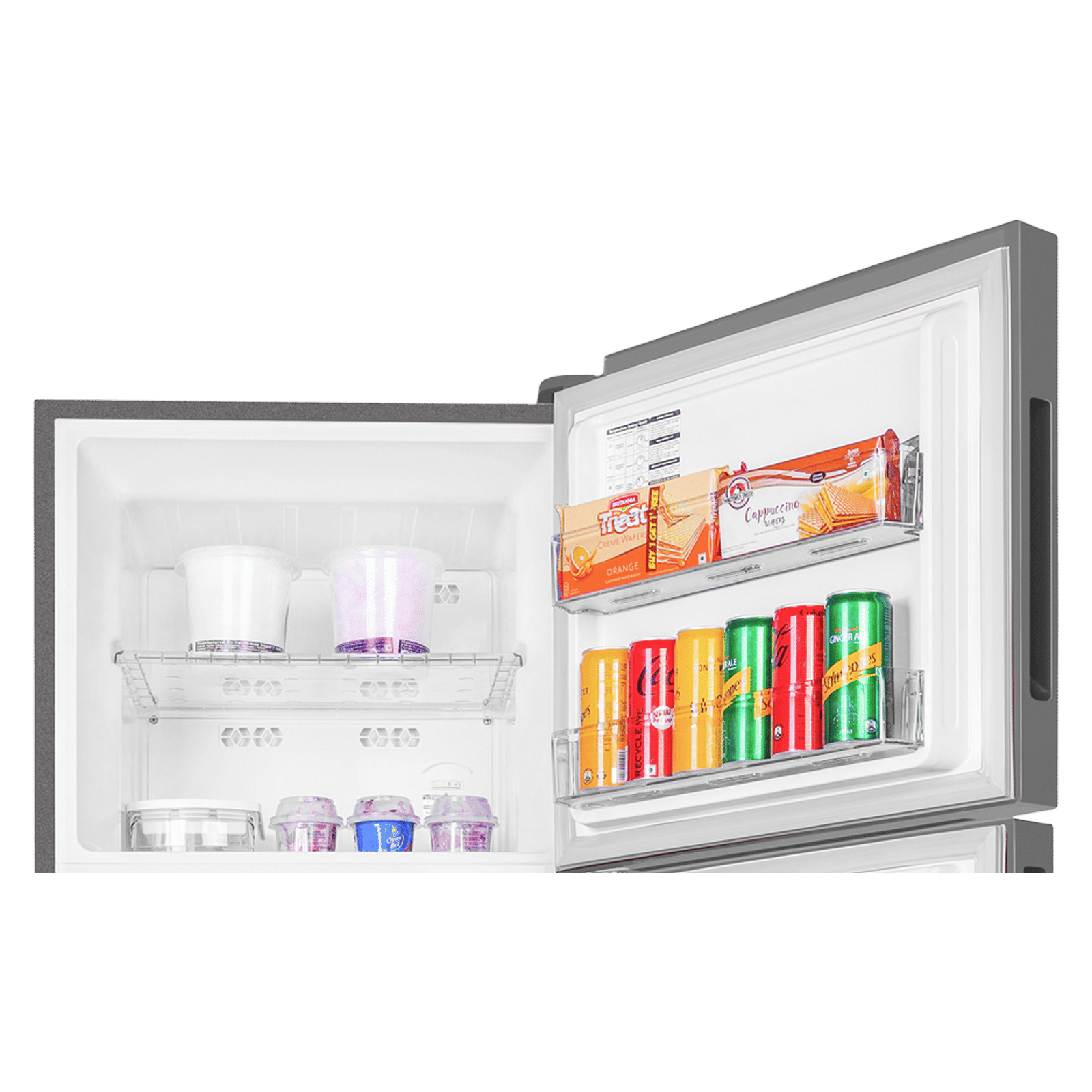 Haier 240 Litres 2 Star Frost Free Double Door Refrigerator with Turbo Icing (HRF-2902EBS-P, Brushline Silver) Haier 240 Litres 2 Star Frost Free Double Door Refrigerator with Turbo Icing (HRF-2902EBS-P, Brushline Silver)_7