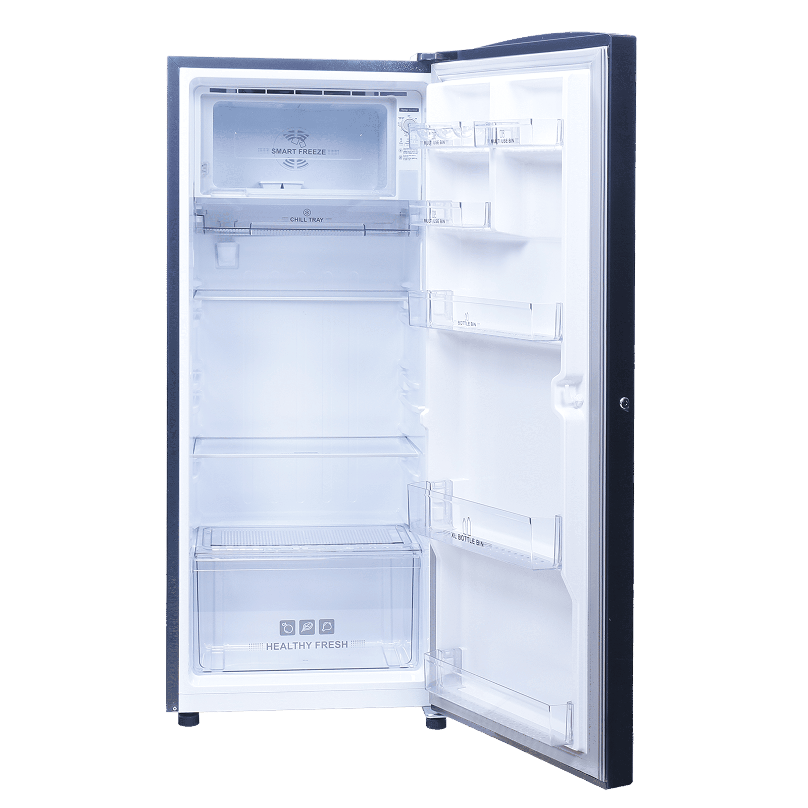 Croma 206 Litres 4 Star Direct Cool Single Door Refrigerator with Inverter Compressor ( Blue)_12
