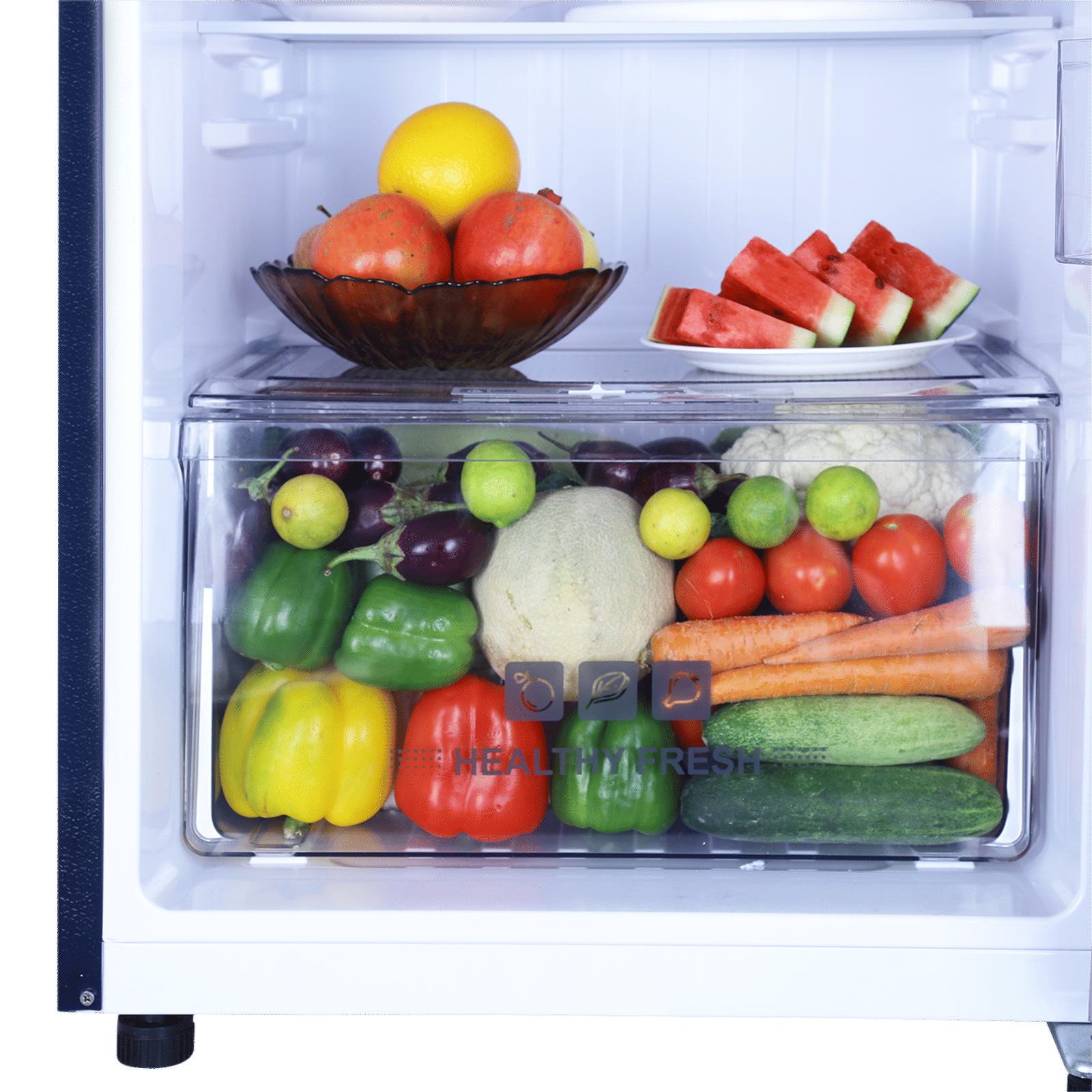 Croma 206 Litres 4 Star Direct Cool Single Door Refrigerator with Inverter Compressor ( Blue)_18