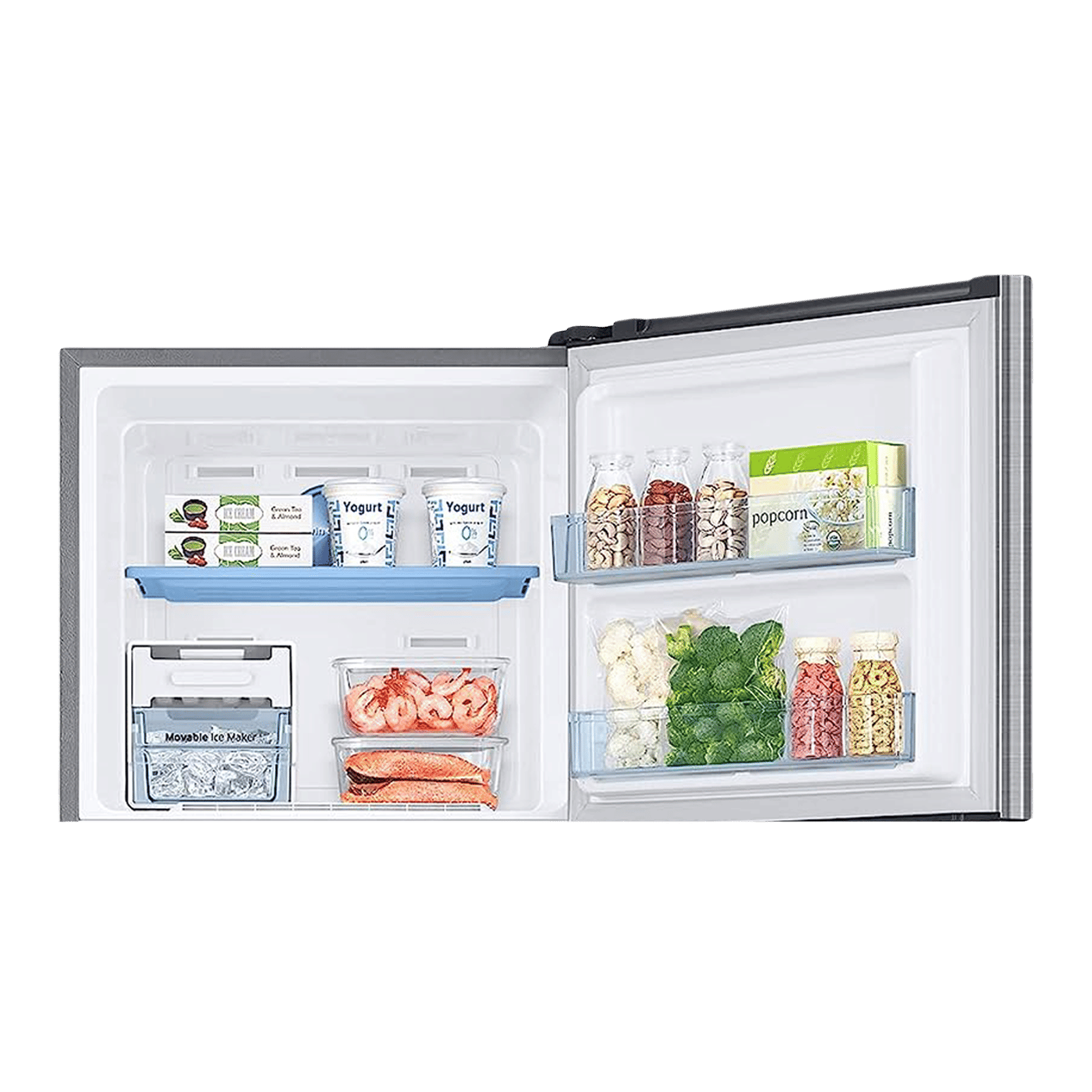 SAMSUNG 301 Litres 3 Star Frost Free Double Door Convertible Refrigerator with Stabilizer Free Operation (RT34C4523S9/HL, Refined Inox) SAMSUNG 301 Litres 3 Star Frost Free Double Door Convertible Refrigerator with Stabilizer Free Operation (RT34C4523S9/HL, Refined Inox)_7
