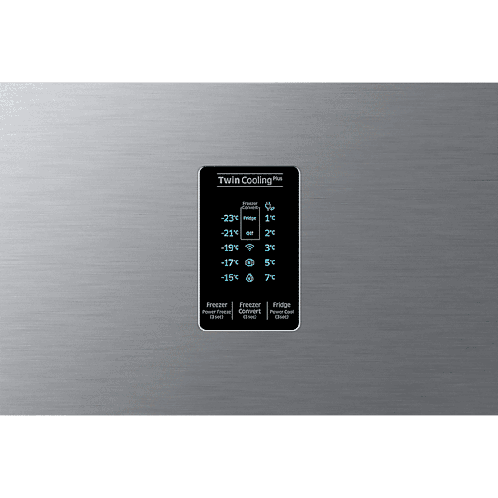 SAMSUNG 322 Litres 3 Star Frost Free Double Door Convertible Refrigerator with Stabilizer Free Operation (RT37C4523S8/HL, Elegant Inox) SAMSUNG 322 Litres 3 Star Frost Free Double Door Convertible Refrigerator with Stabilizer Free Operation (RT37C4523S8/HL, Elegant Inox)_14