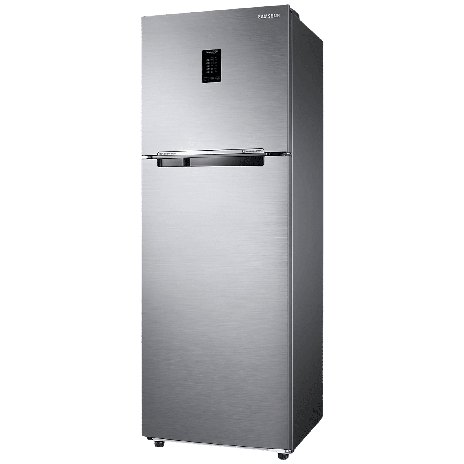 SAMSUNG 322 Litres 3 Star Frost Free Double Door Convertible Refrigerator with Stabilizer Free Operation (RT37C4523S8/HL, Elegant Inox) SAMSUNG 322 Litres 3 Star Frost Free Double Door Convertible Refrigerator with Stabilizer Free Operation (RT37C4523S8/HL, Elegant Inox)_4