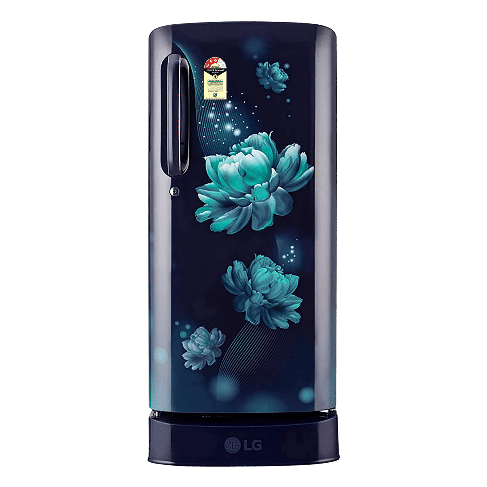 LG 185 Litres 3 Star Direct Cool Single Door Refrigerator with Antibacterial Gasket (GL-D201ABCD.BBCZEB, Blue Charm) LG 185 Litres 3 Star Direct Cool Single Door Refrigerator with Antibacterial Gasket (GL-D201ABCD.BBCZEB, Blue Charm)_1