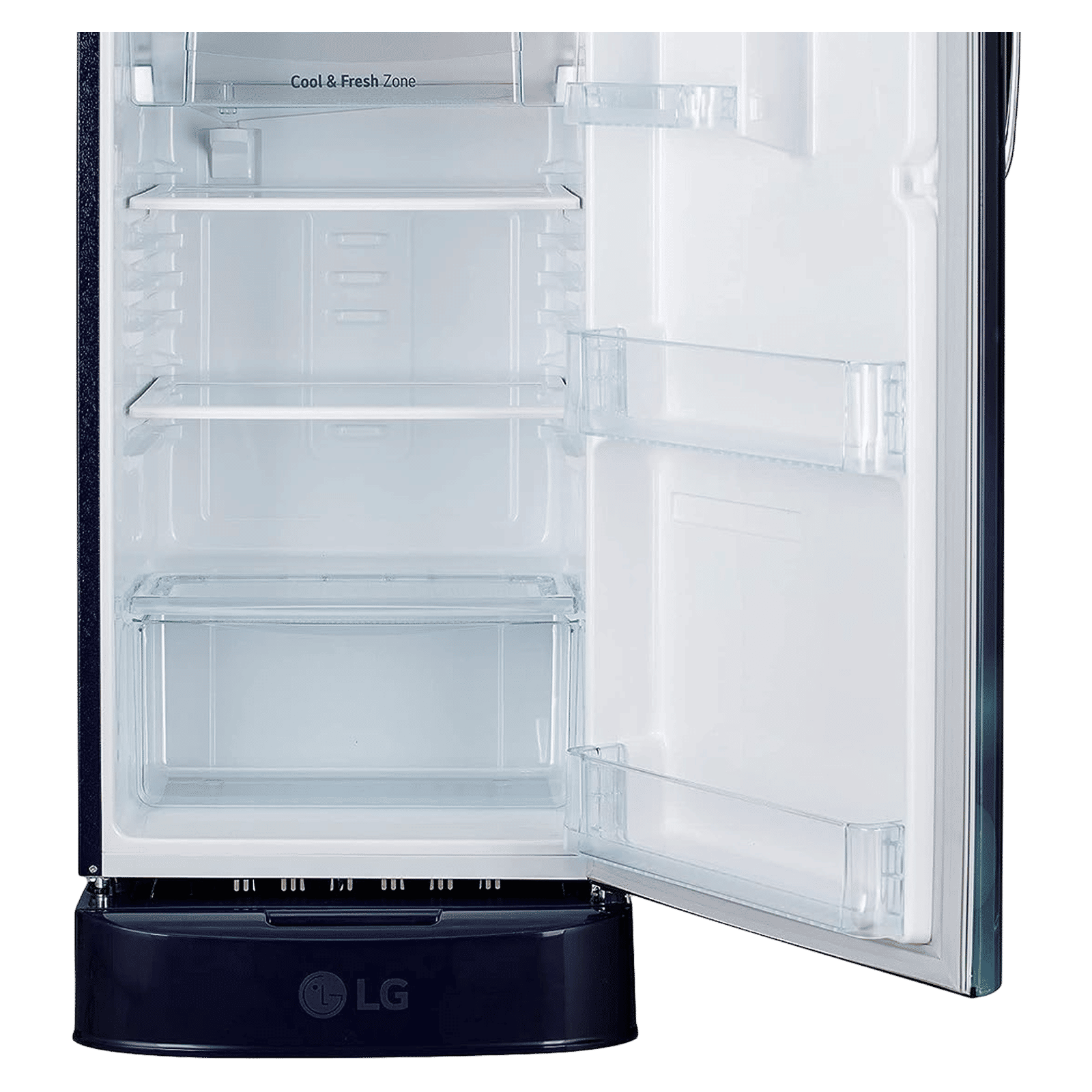LG 185 Litres 3 Star Direct Cool Single Door Refrigerator with Antibacterial Gasket (GL-D201ABCD.BBCZEB, Blue Charm) LG 185 Litres 3 Star Direct Cool Single Door Refrigerator with Antibacterial Gasket (GL-D201ABCD.BBCZEB, Blue Charm)_11