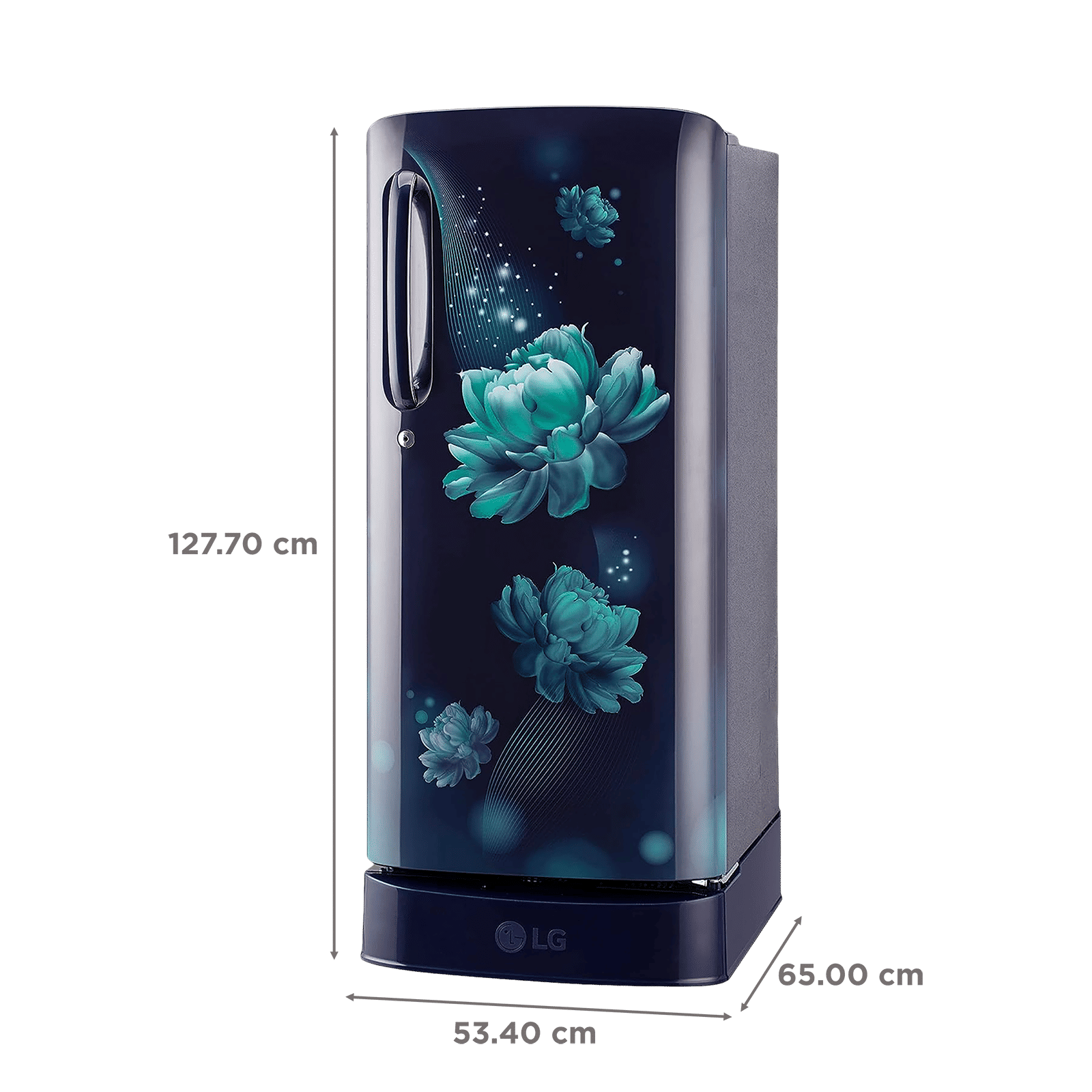 LG 185 Litres 3 Star Direct Cool Single Door Refrigerator with Antibacterial Gasket (GL-D201ABCD.BBCZEB, Blue Charm) LG 185 Litres 3 Star Direct Cool Single Door Refrigerator with Antibacterial Gasket (GL-D201ABCD.BBCZEB, Blue Charm)_3
