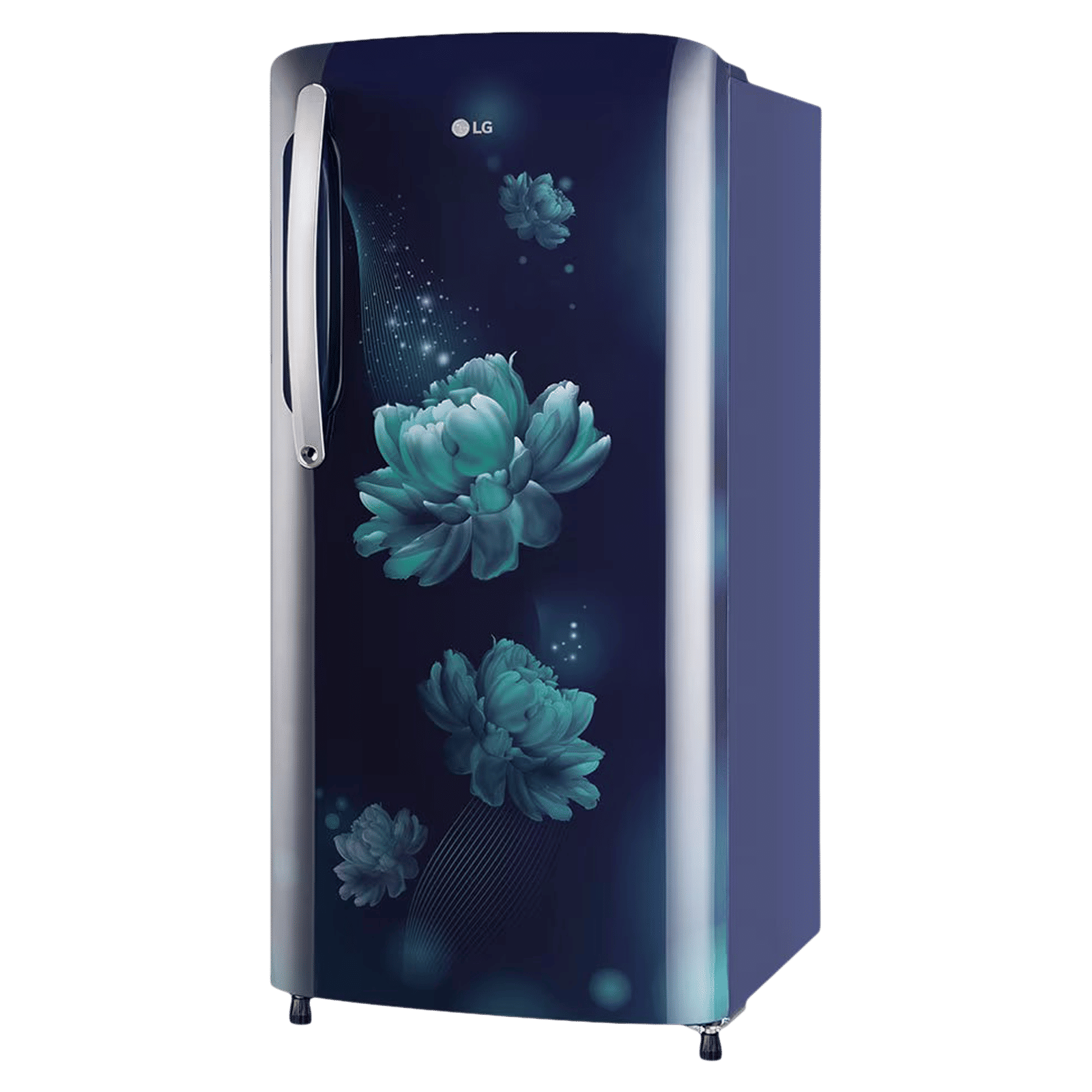 LG 201 Litres 3 Star Direct Cool Single Door Refrigerator with Stabilizer Free Operation (GLB211HBCDABCZEBN, Blue Charm)_4