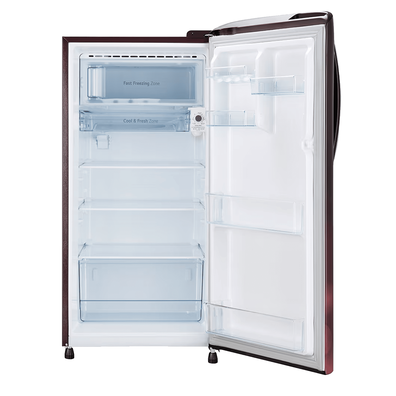 LG 201 Litres 3 Star Direct Cool Single Door Refrigerator with Anti-Bacterial Gasket (GLB211HSCDASCZEBN, Scarlet Charm) LG 201 Litres 3 Star Direct Cool Single Door Refrigerator with Anti-Bacterial Gasket (GLB211HSCDASCZEBN, Scarlet Charm)_6