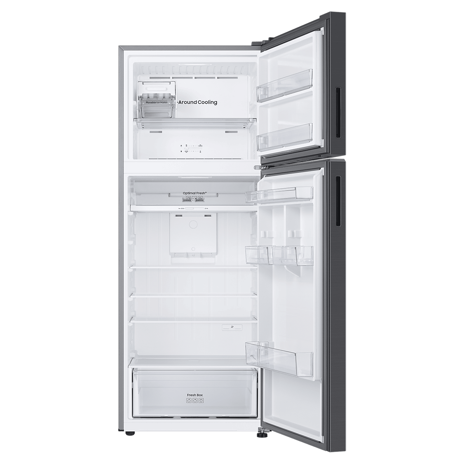 SAMSUNG 465 Litres 1 Star Frost Free Double Door Refrigerator with Mono Cooling Technology (RT51CG662AB1TL, Black Matt) SAMSUNG 465 Litres 1 Star Frost Free Double Door Refrigerator with Mono Cooling Technology (RT51CG662AB1TL, Black Matt)_6