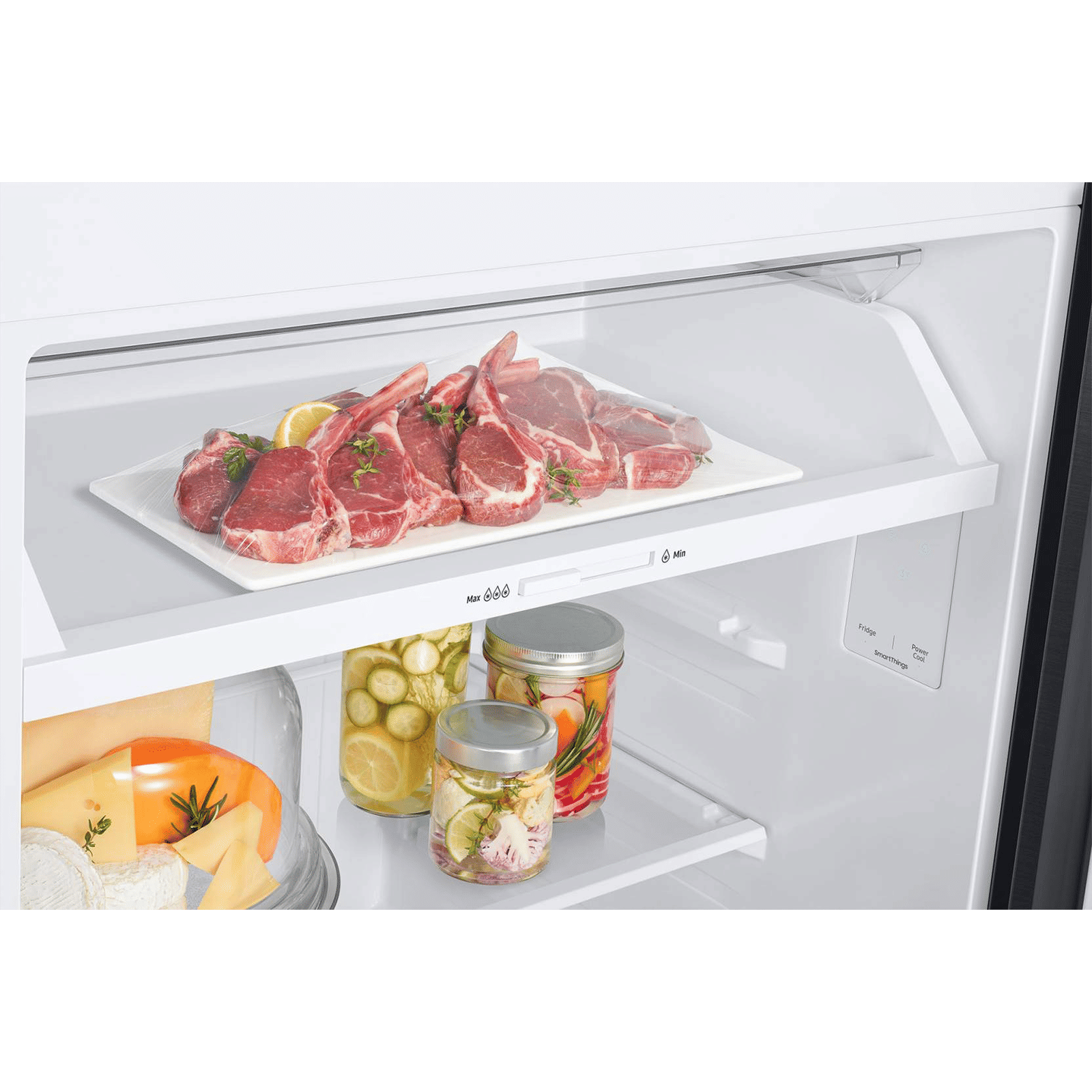 SAMSUNG 465 Litres 1 Star Frost Free Double Door Refrigerator with Mono Cooling Technology (RT51CG662AB1TL, Black Matt) SAMSUNG 465 Litres 1 Star Frost Free Double Door Refrigerator with Mono Cooling Technology (RT51CG662AB1TL, Black Matt)_7