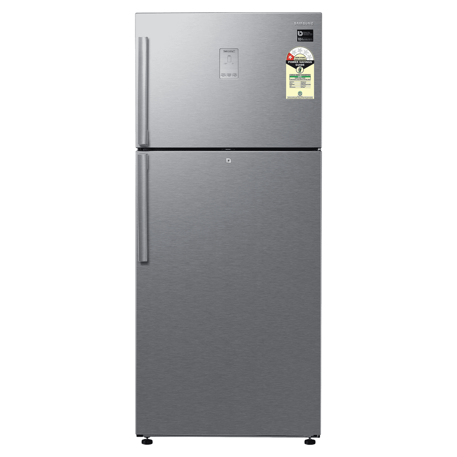 SAMSUNG 530 Litres 1 Star Frost Free Double Door Refrigerator with Twin Cooling Plus Technology (RT56C637SSL/TL, Clean Steel) SAMSUNG 530 Litres 1 Star Frost Free Double Door Refrigerator with Twin Cooling Plus Technology (RT56C637SSL/TL, Clean Steel)_1
