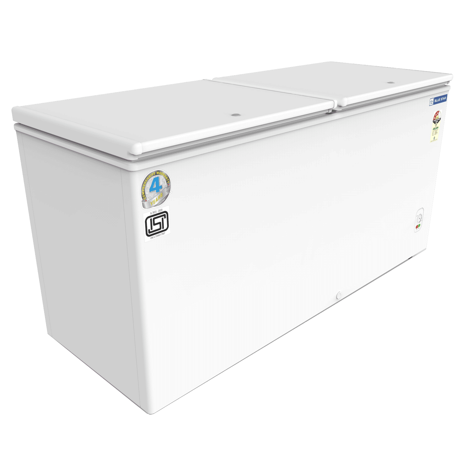 Blue Star 457 Litres 3 Star Double Door Deep Freezer (Stabilizer Free Operation, CF3500MEW, White) Blue Star 457 Litres 3 Star Double Door Deep Freezer (Stabilizer Free Operation, CF3500MEW, White)_3