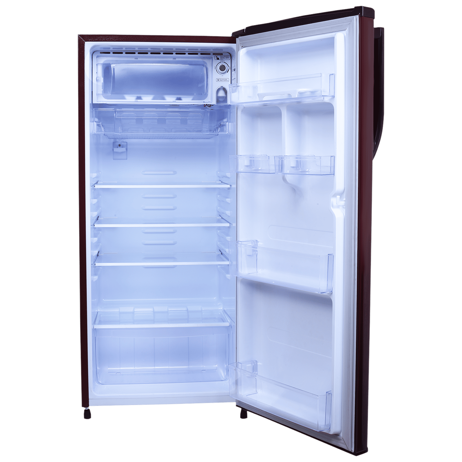Croma 205 Litres 3 Star Direct Cool Single Door Refrigerator with Anti-Fungal Door Gasket (CRLR206DID250503, Bloom Wine Red) Croma 205 Litres 3 Star Direct Cool Single Door Refrigerator with Anti-Fungal Door Gasket (CRLR206DID250503, Bloom Wine Red)_17