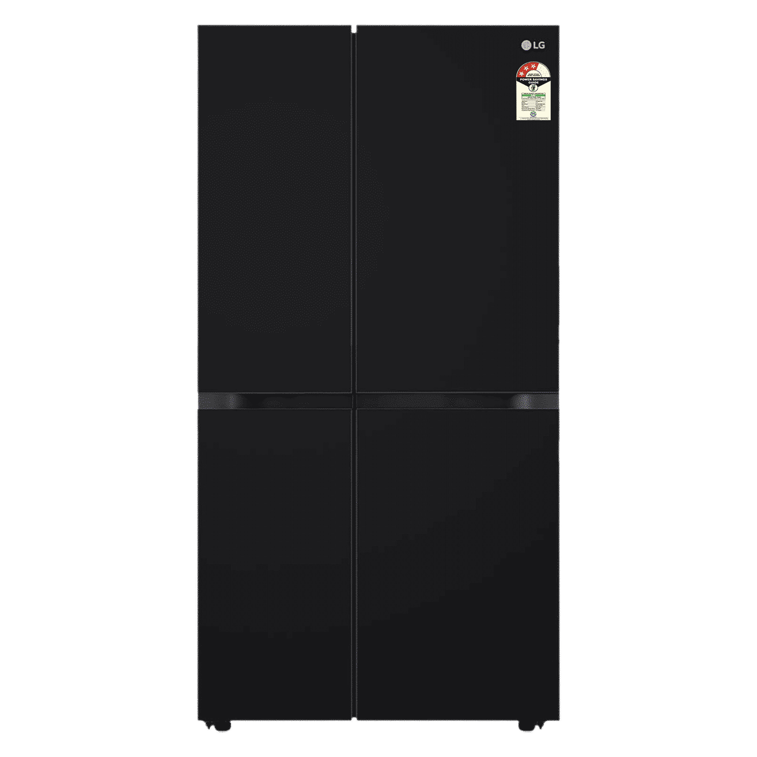 LG 650 Litres 3 Star Frost Free Side by Side Convertible Refrigerator with Smart Inverter Compressor (GLB257DBM3, Black Mirror) LG 650 Litres 3 Star Frost Free Side by Side Convertible Refrigerator with Smart Inverter Compressor (GLB257DBM3, Black Mirror)_1