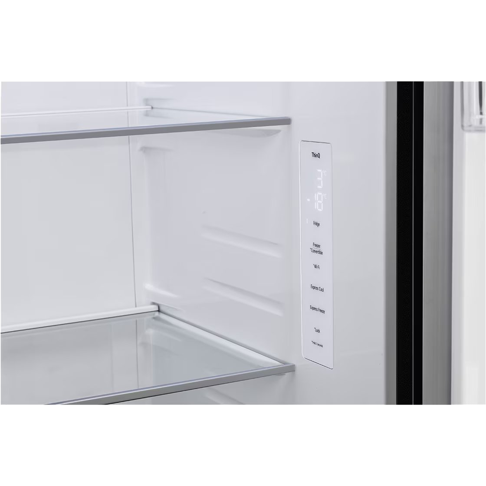 LG 650 Litres 3 Star Frost Free Side by Side Convertible Refrigerator with Smart Inverter Compressor (GLB257DBM3, Black Mirror) LG 650 Litres 3 Star Frost Free Side by Side Convertible Refrigerator with Smart Inverter Compressor (GLB257DBM3, Black Mirror)_7