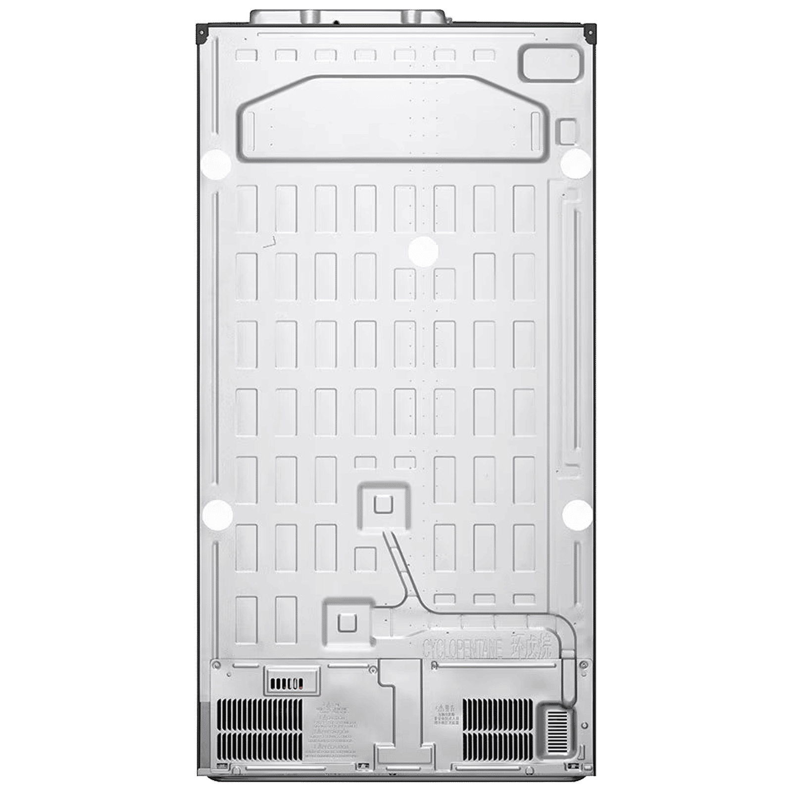 LG 650 Litres 3 Star Frost Free Side by Side Refrigerator with Door Cooling Plus Technology (GLB257EPZ3, Shiny Steel)_6