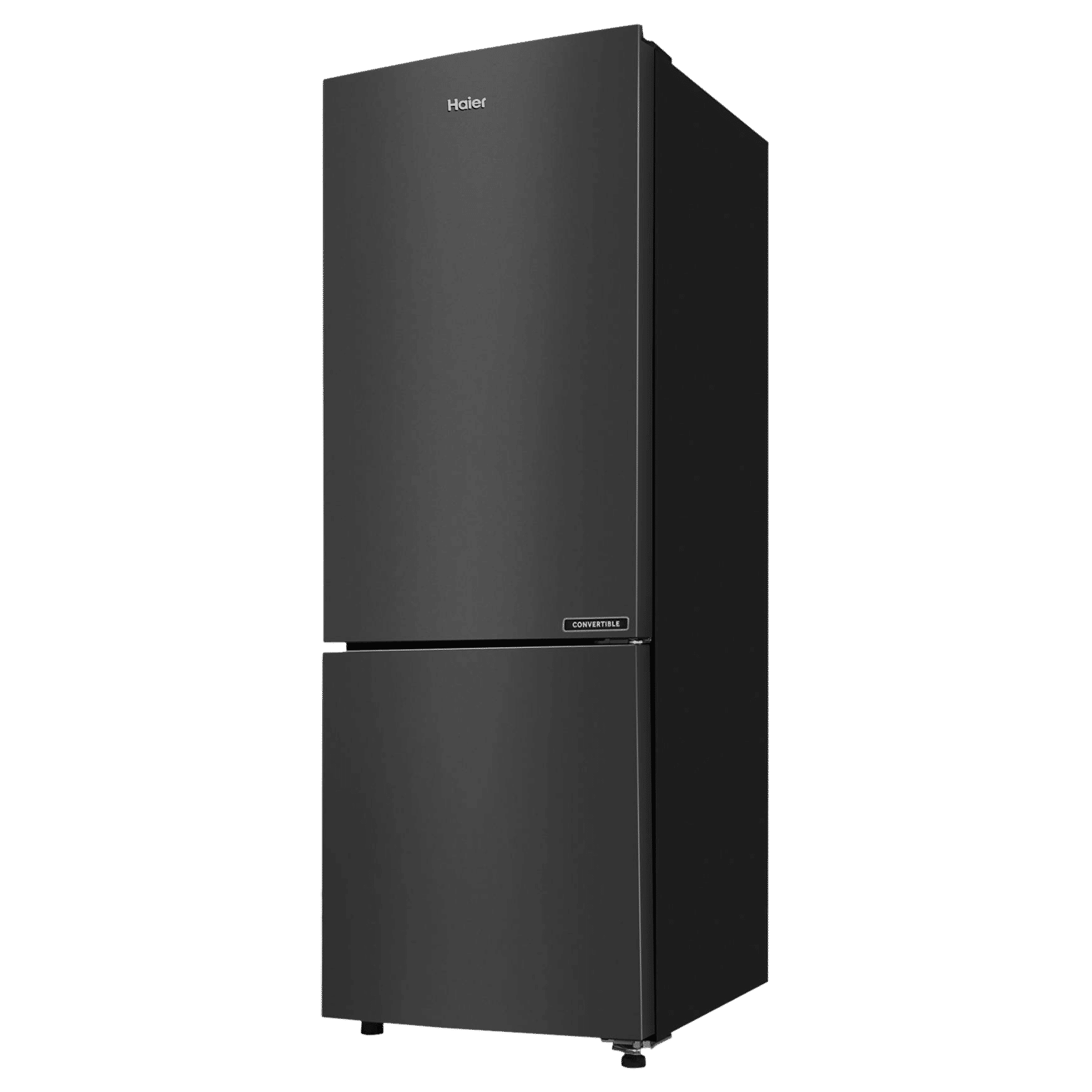 Haier 237 Litres 3 Star Frost Free Double Door Bottom Mount Convertible Refrigerator with Twin Inverter Technology (HEB243GBP, Black)_4