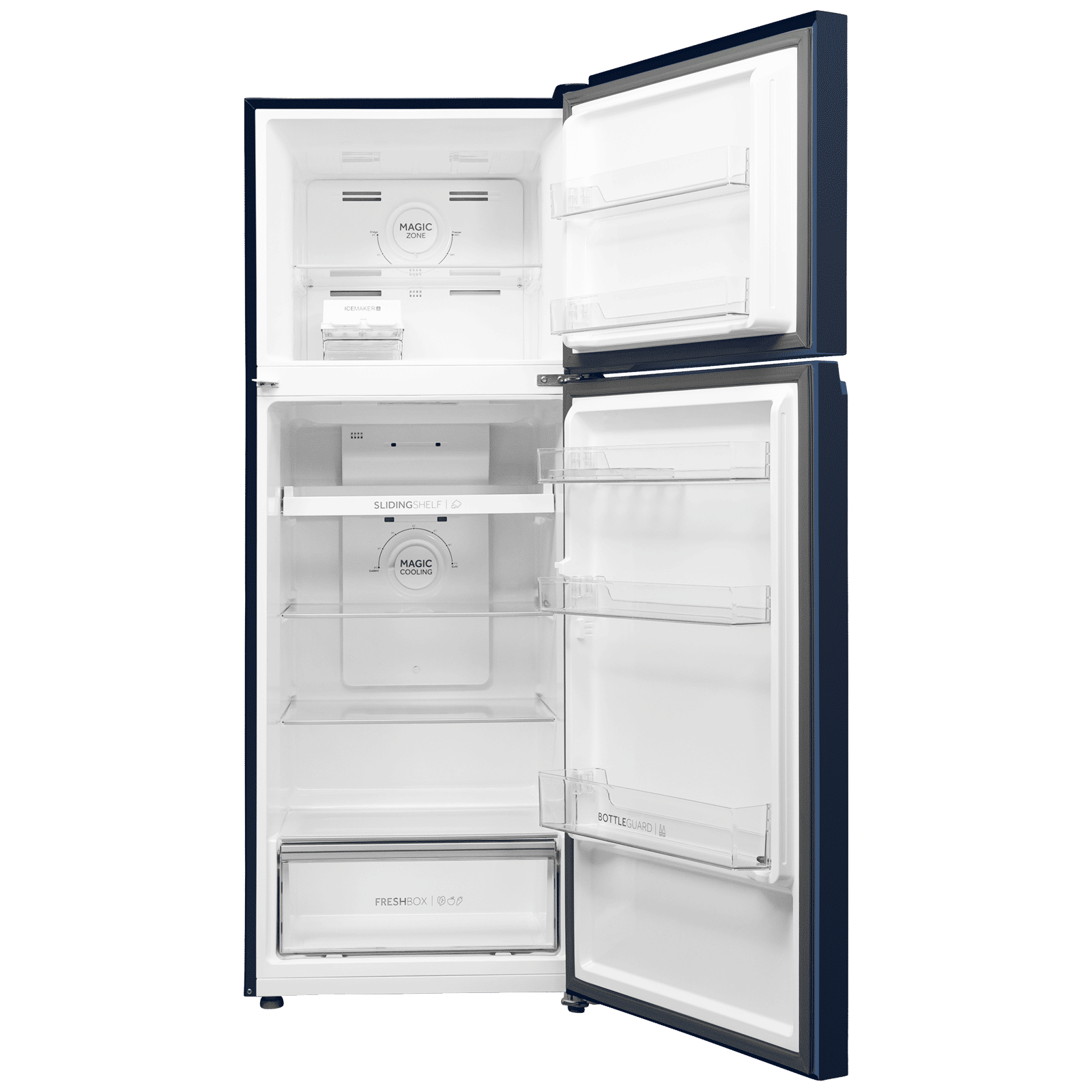 Haier 328 Litres 3 Star Frost Free Double Door Convertible Refrigerator with Twin Inverter Technology (HEF333BGIP, Green Inox) Haier 328 Litres 3 Star Frost Free Double Door Convertible Refrigerator with Twin Inverter Technology (HEF333BGIP, Green Inox)_4