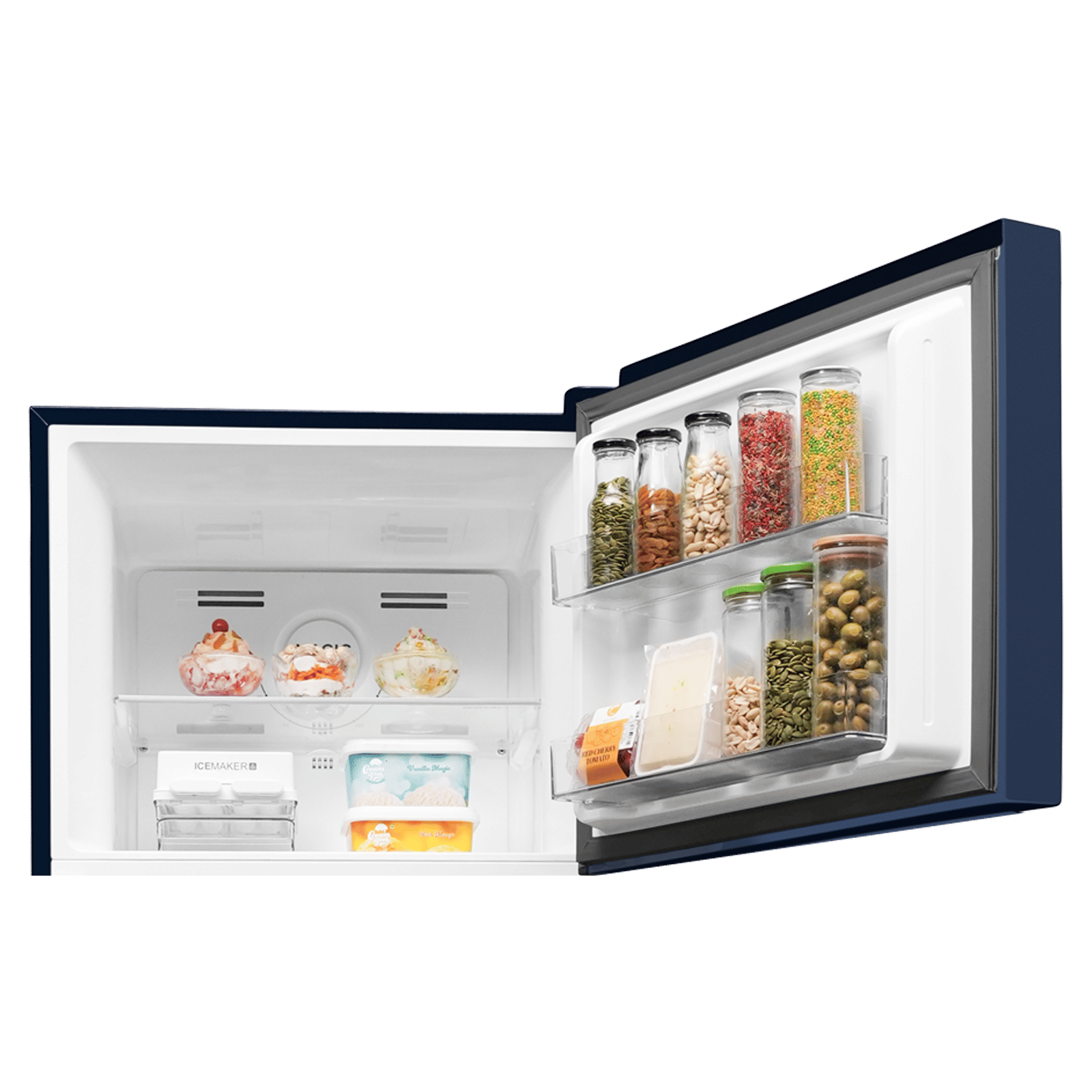 Haier 328 Litres 3 Star Frost Free Double Door Convertible Refrigerator with Twin Inverter Technology (HEF333BGIP, Green Inox) Haier 328 Litres 3 Star Frost Free Double Door Convertible Refrigerator with Twin Inverter Technology (HEF333BGIP, Green Inox)_6