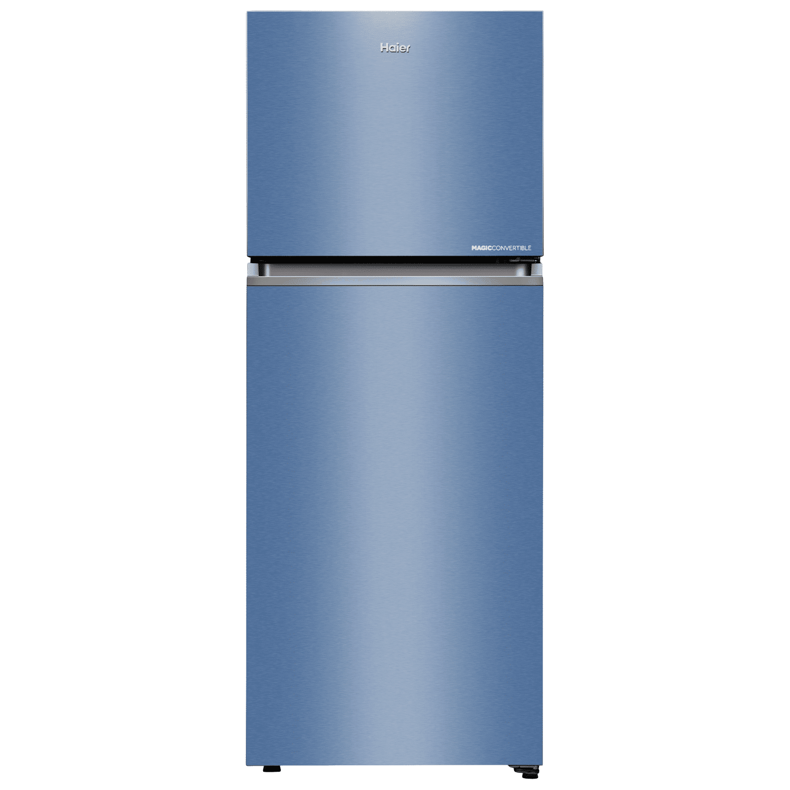 Haier 328 Litres 3 Star Frost Free Double Door Convertible Refrigerator with Twin Inverter Technology (HEF333BGIP, Green Inox) Haier 328 Litres 3 Star Frost Free Double Door Convertible Refrigerator with Twin Inverter Technology (HEF333BGIP, Green Inox)_1