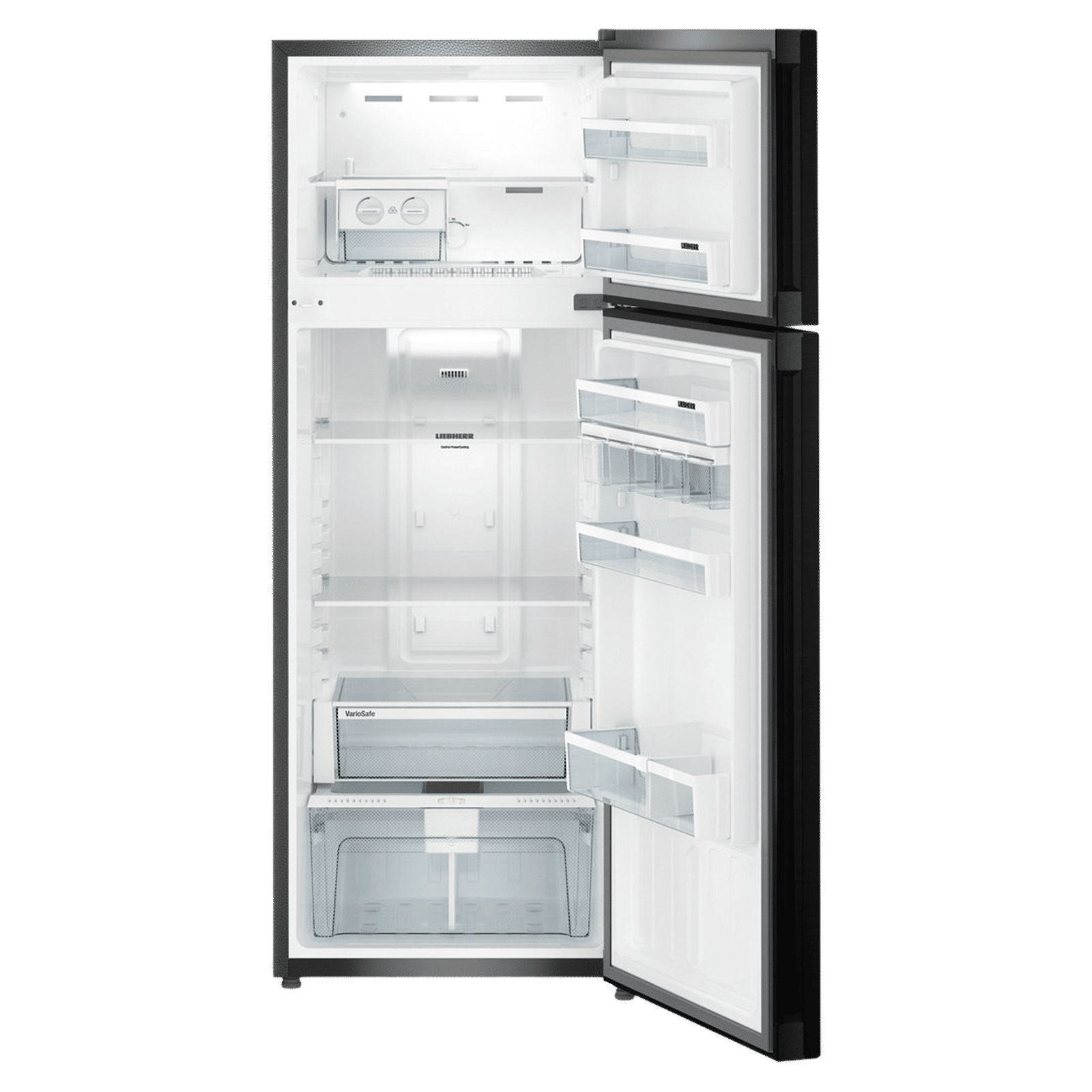 LIEBHERR Cluster 2 290 Litres 2 Star Frost Free Double Door Refrigerator with Nexgen Inverter Compressor (TCbs 2940, Black Steel) LIEBHERR Cluster 2 290 Litres 2 Star Frost Free Double Door Refrigerator with Nexgen Inverter Compressor (TCbs 2940, Black Steel)_5